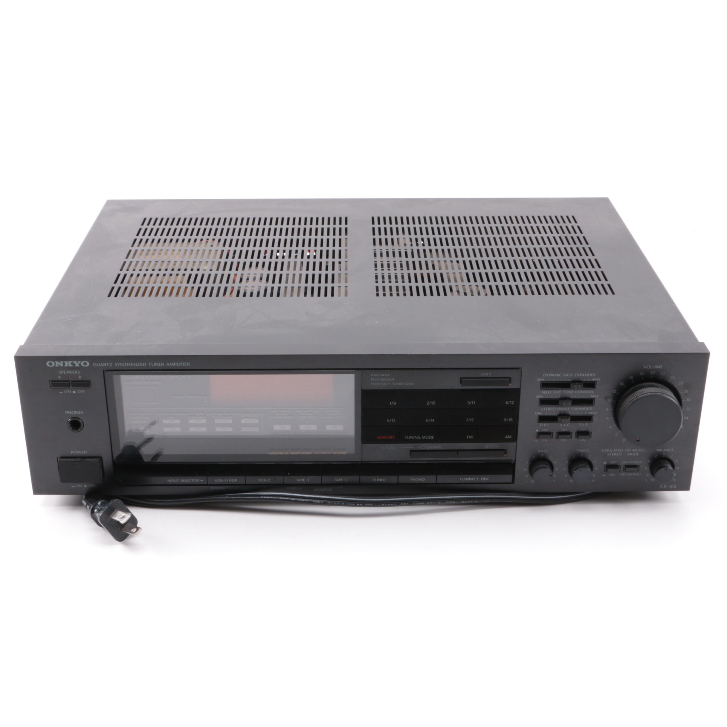 Onkyo Tuner Amplifier Receiver