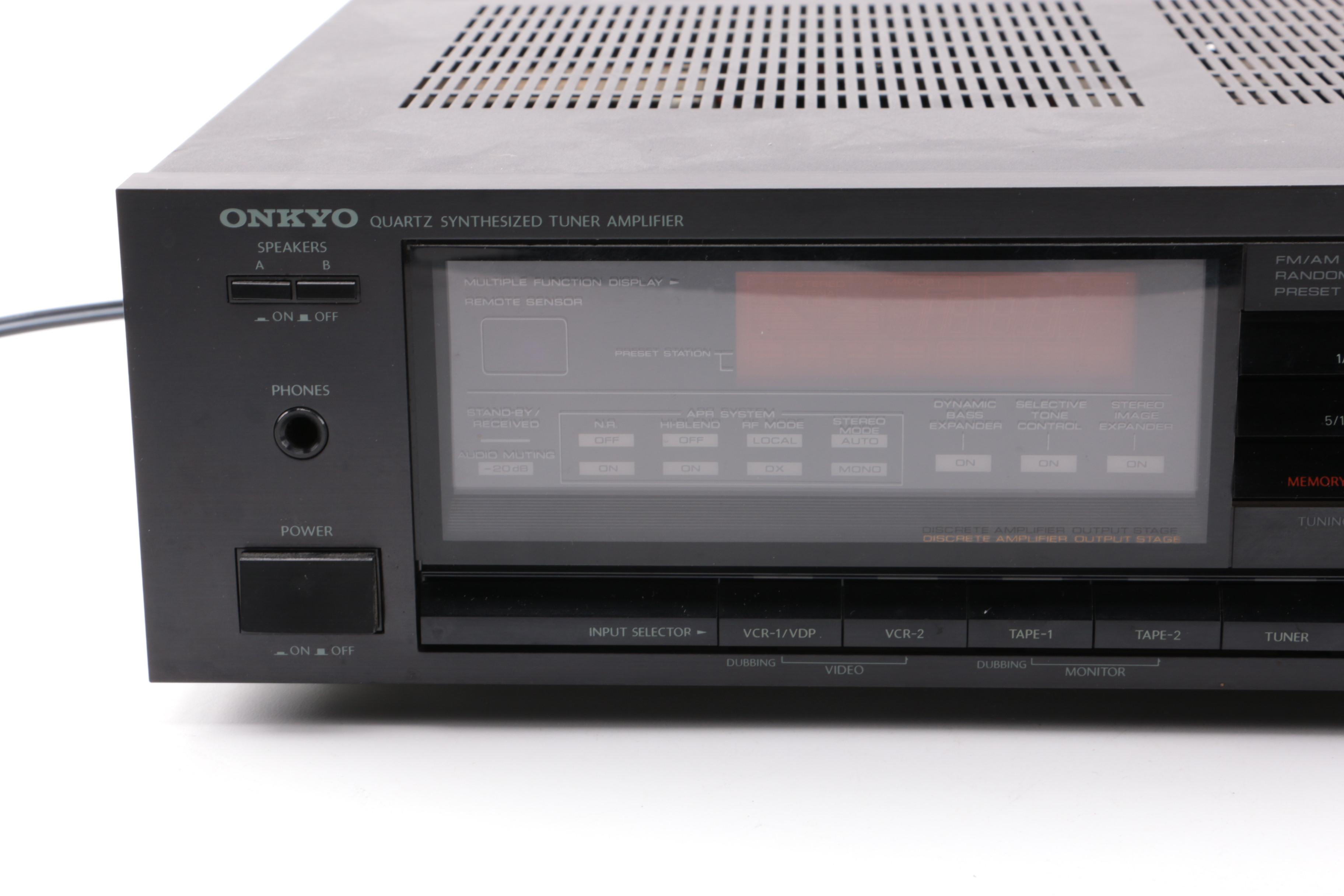 Onkyo Tuner Amplifier Receiver