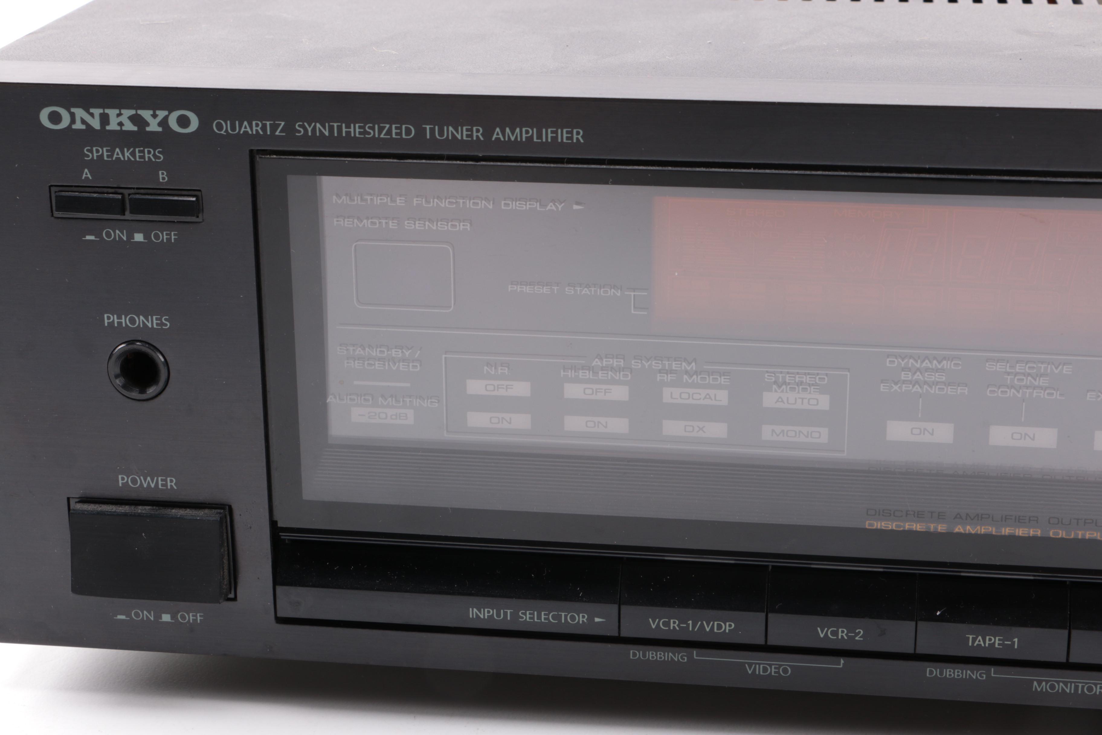 Onkyo Tuner Amplifier Receiver