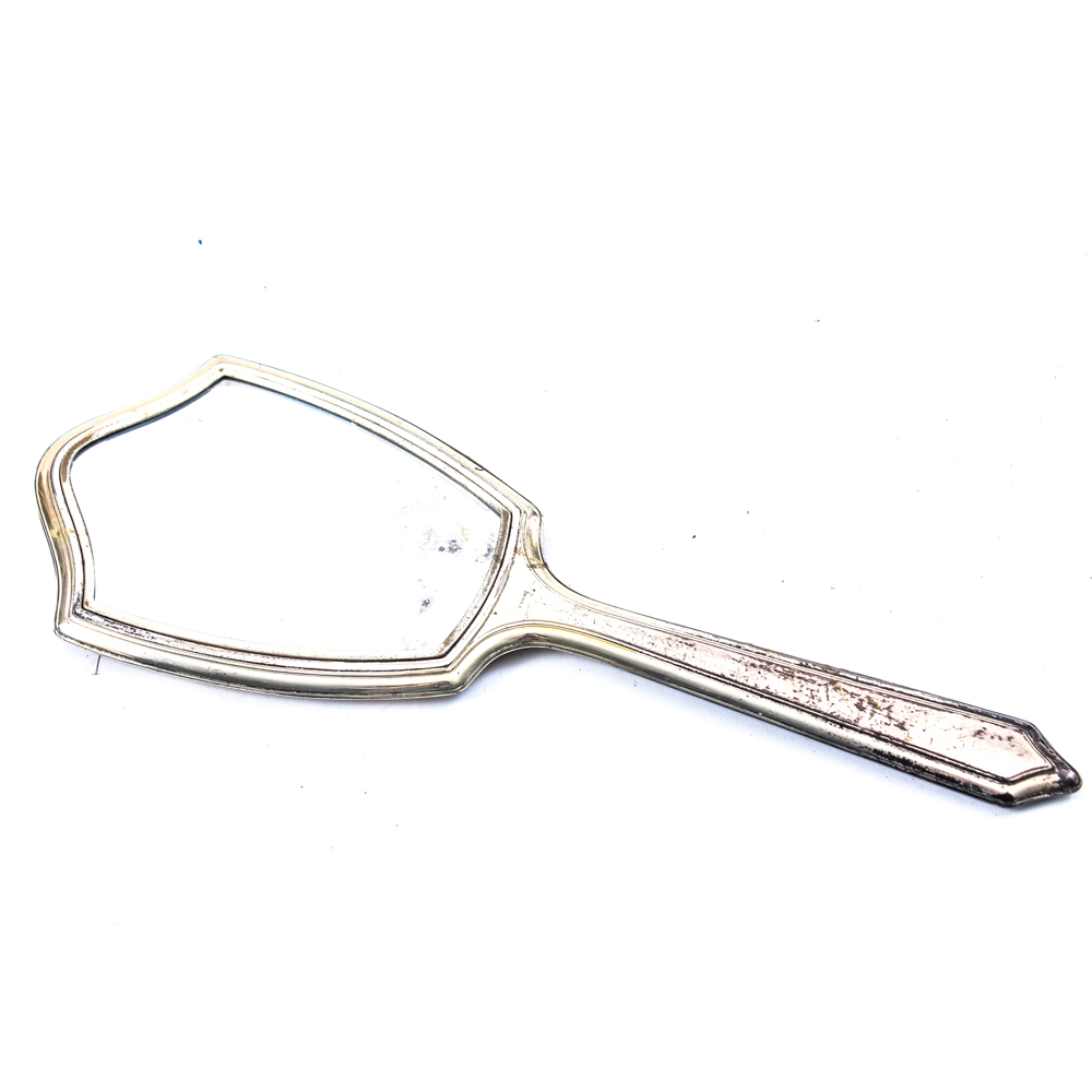 Antique Sterling Silver Hand Mirror | EBTH