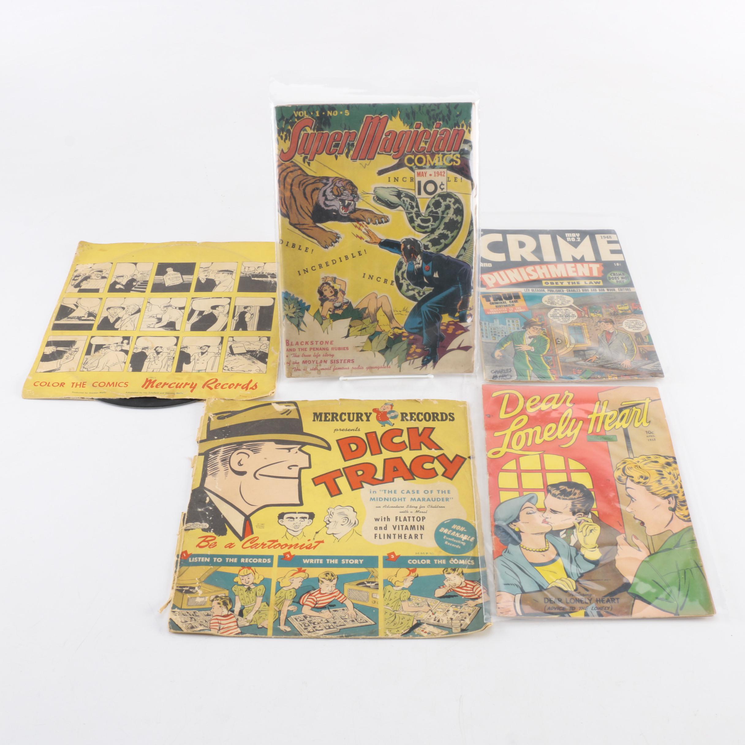 Gold Age Comics and 1947 Dick Tracy Record