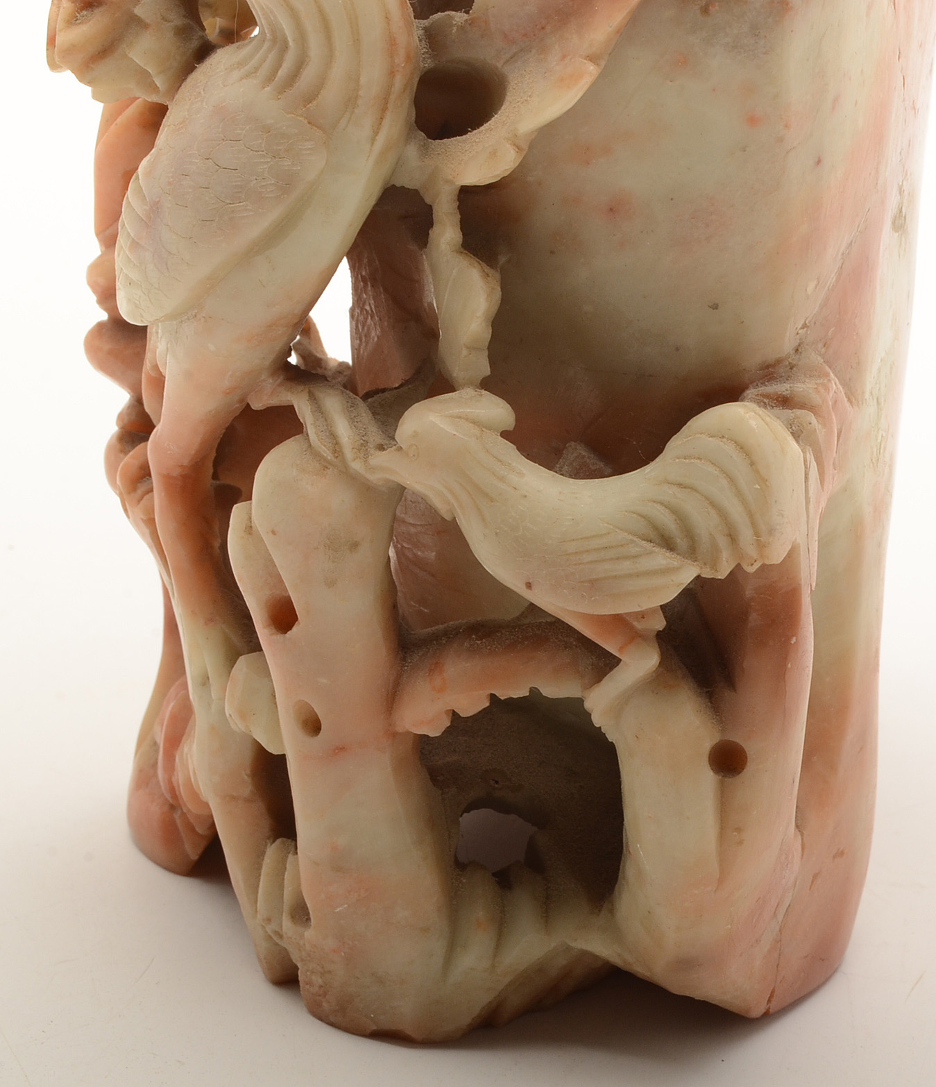 Vintage Carved Stone Vase