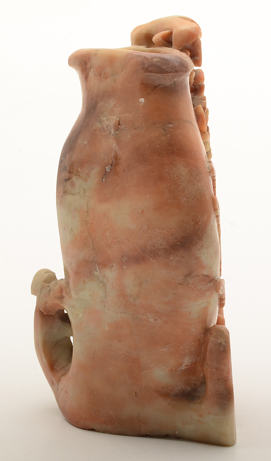 Vintage Carved Stone Vase