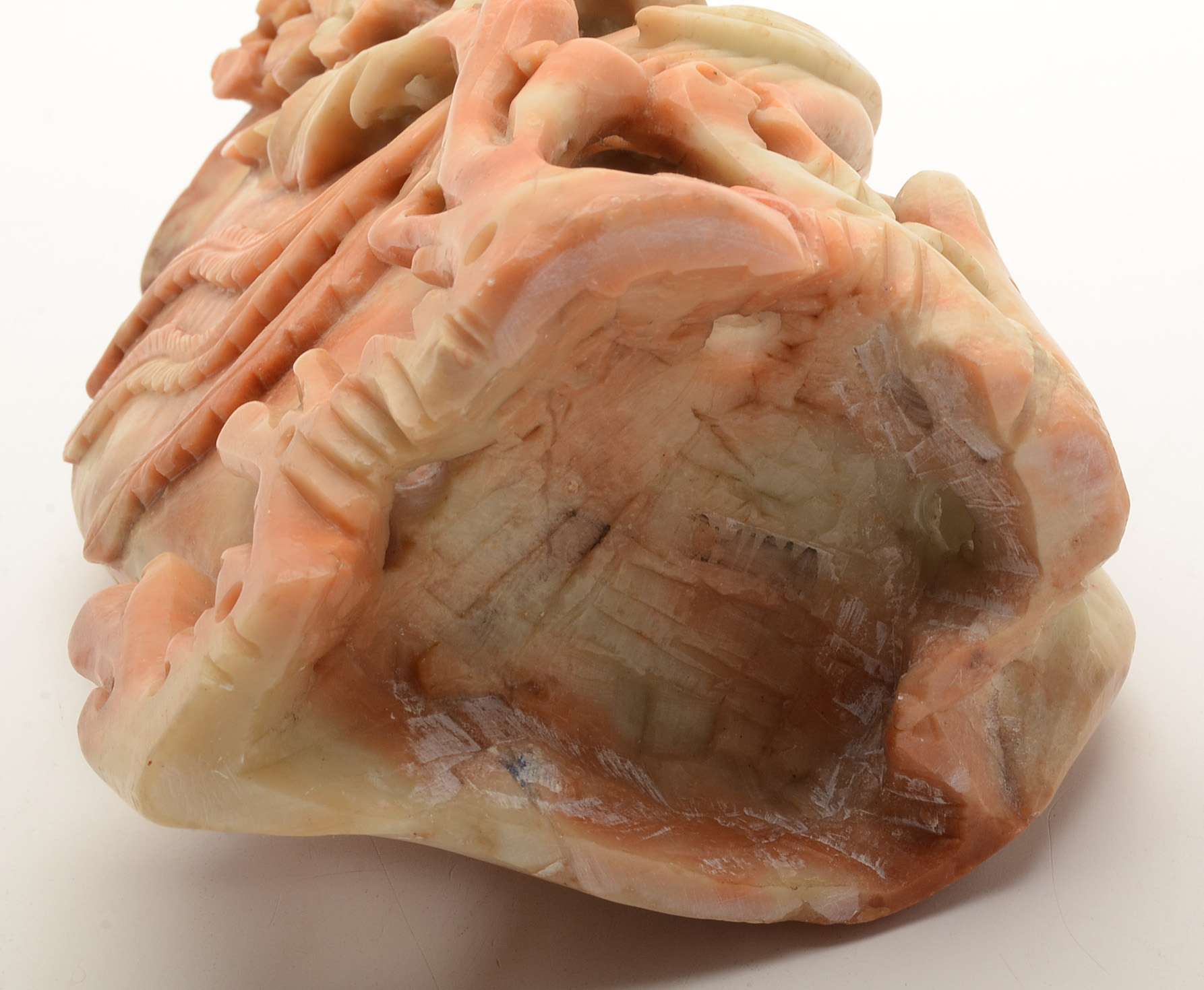 Vintage Carved Stone Vase