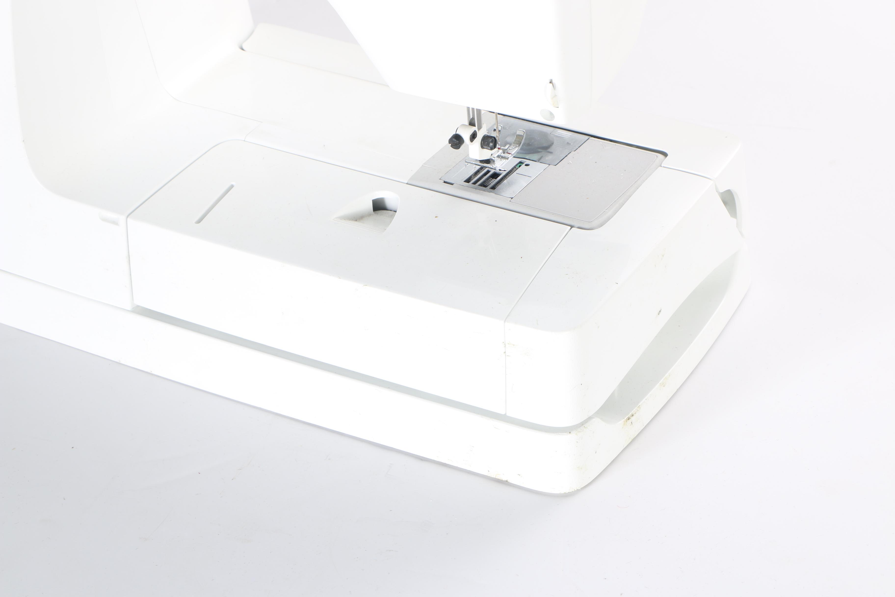 Husqvarna Viking SE Sewing Machine, Embroidery Arm and Supplies