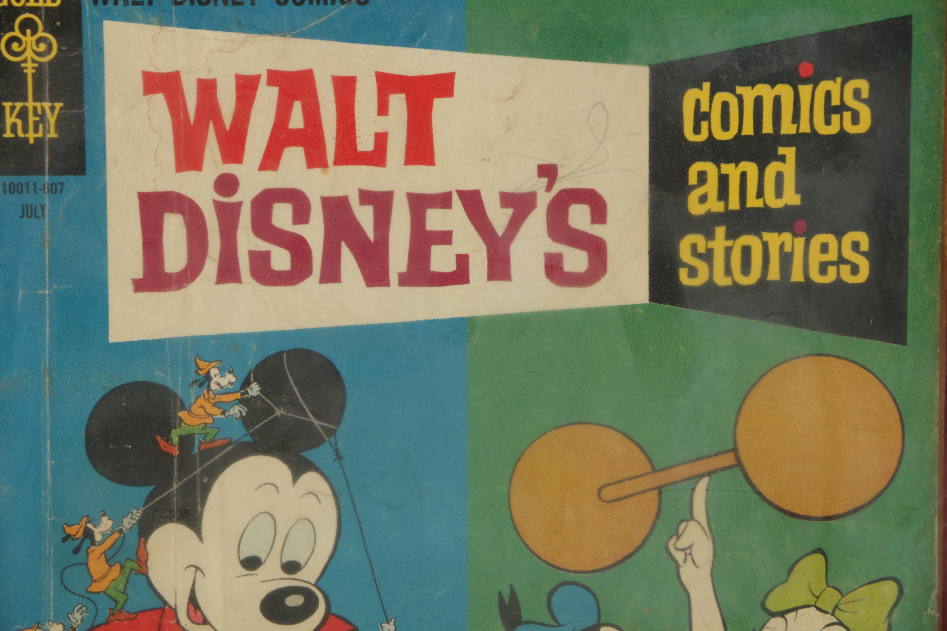Assortment of Vintage Walt Disney and Mickey Mouse Themed Memorabilia