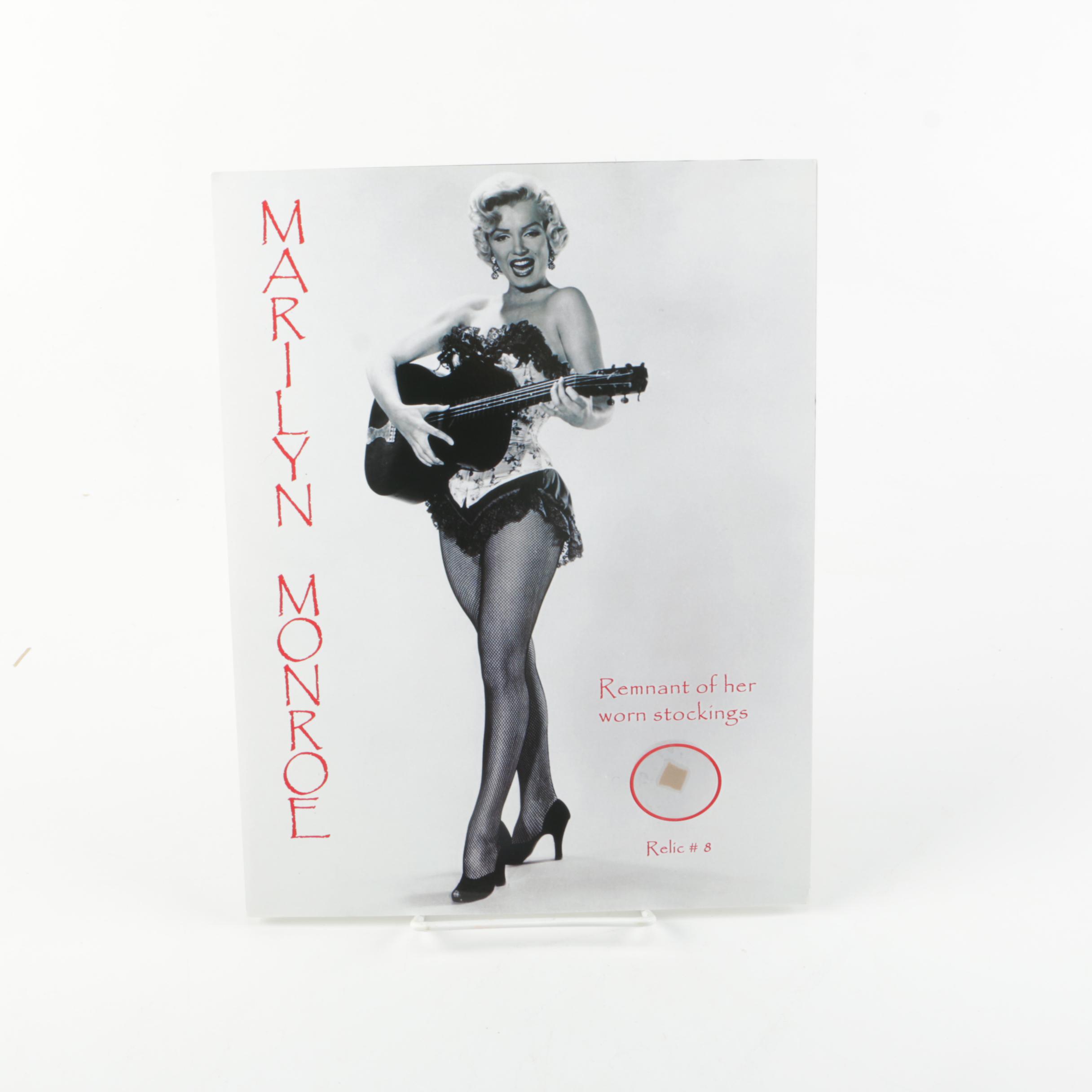 Marilyn Monroe, Frank Sinatra, and White House Relic Cards With COA