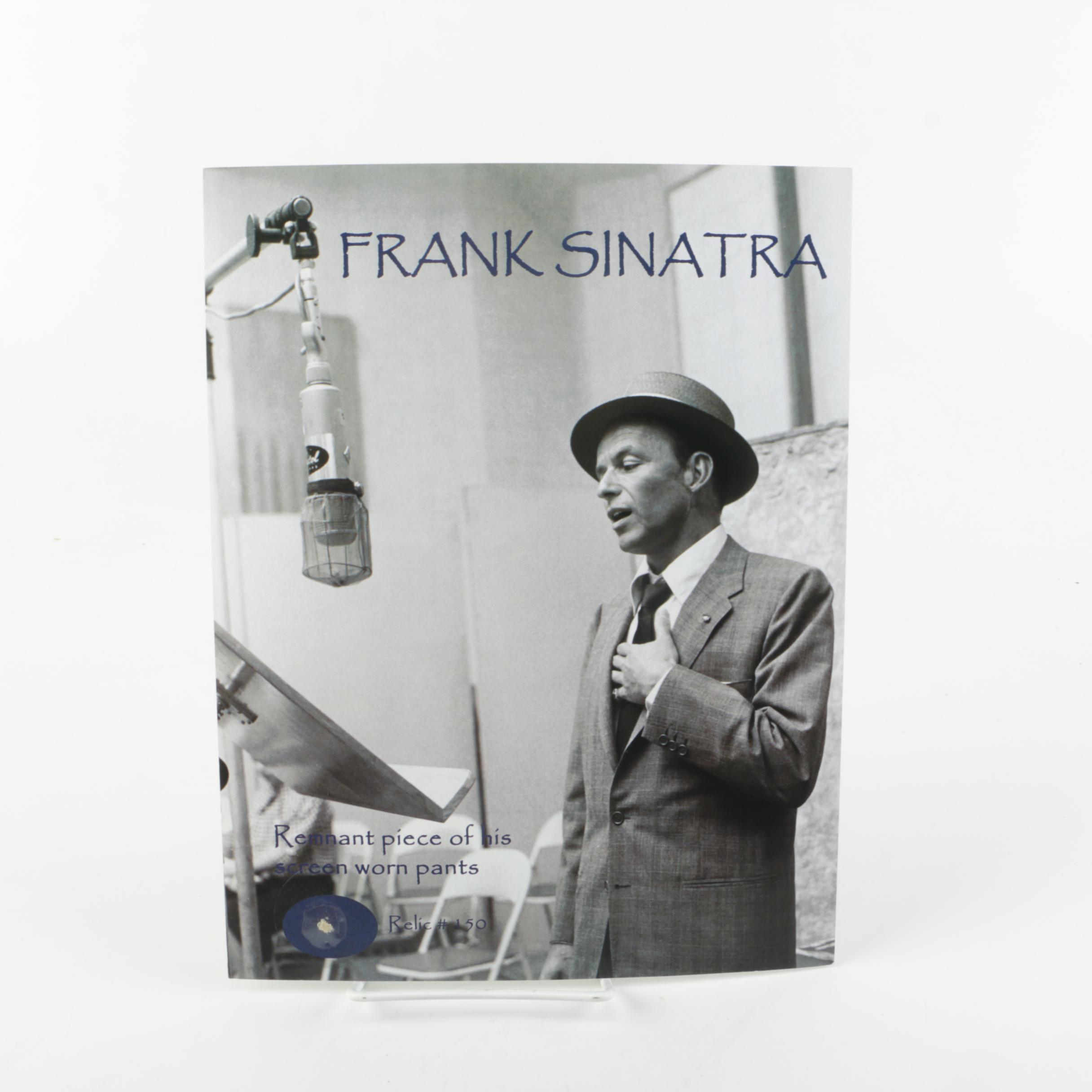 Marilyn Monroe, Frank Sinatra, and White House Relic Cards With COA