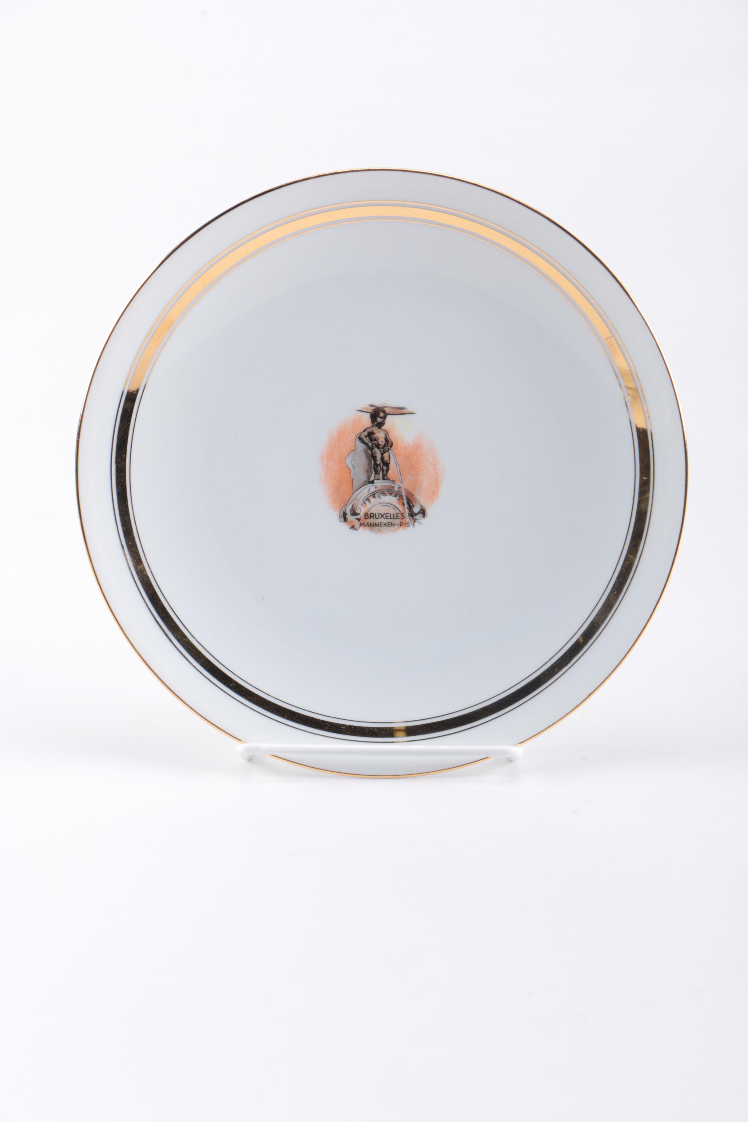 Vintage Plankenhammer Floss Porcelain Place Setting