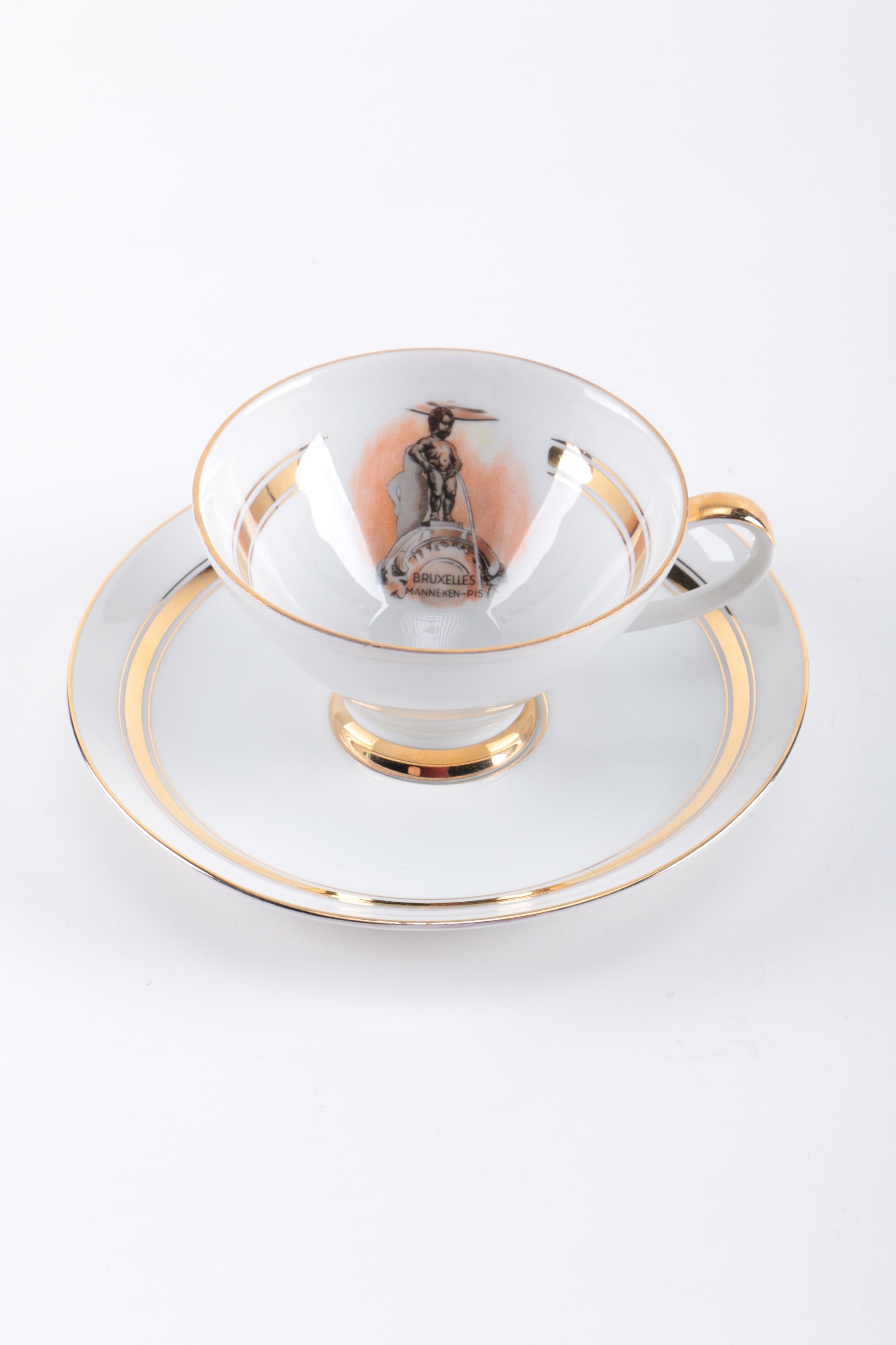 Vintage Plankenhammer Floss Porcelain Place Setting