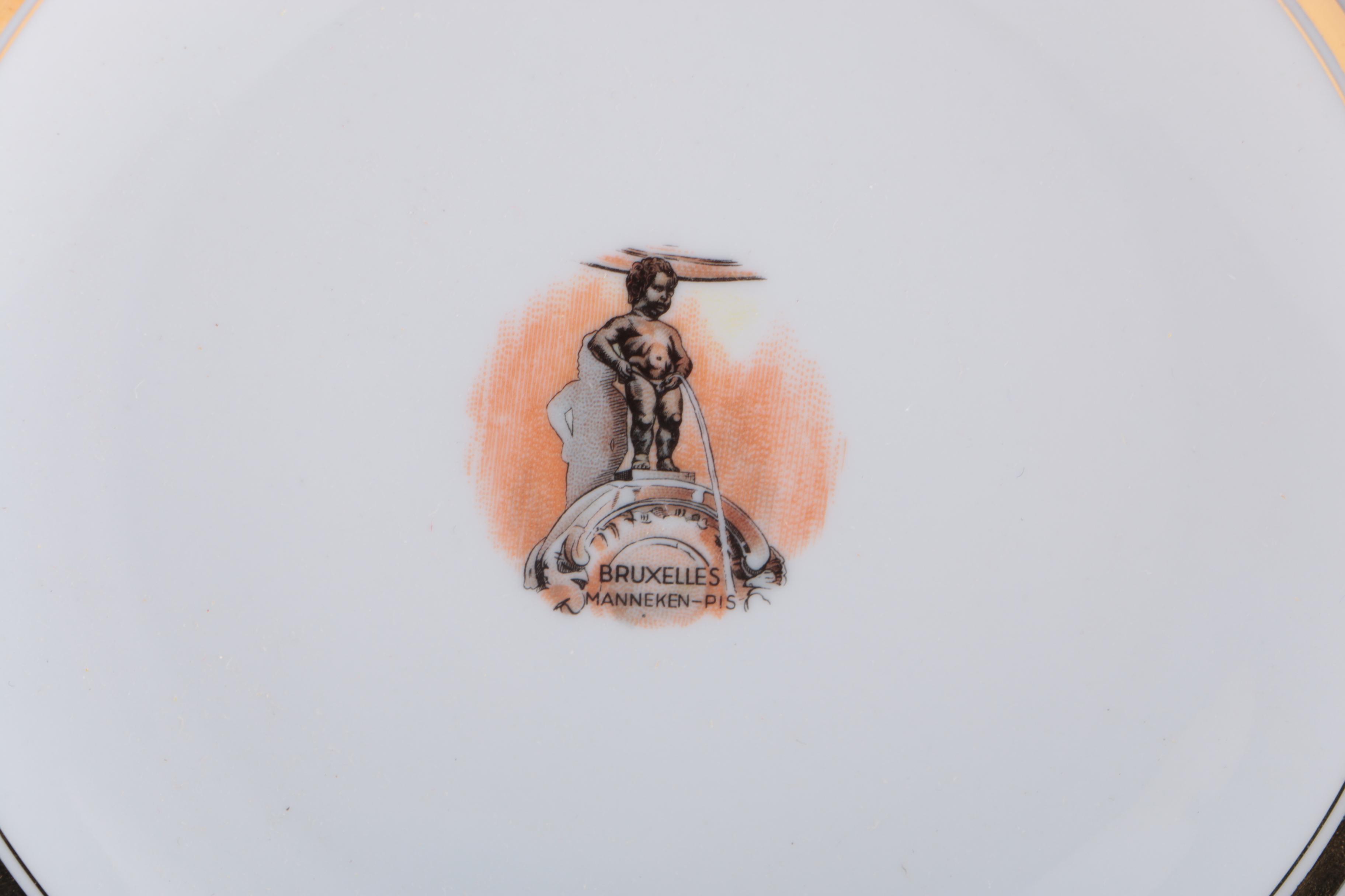 Vintage Plankenhammer Floss Porcelain Place Setting