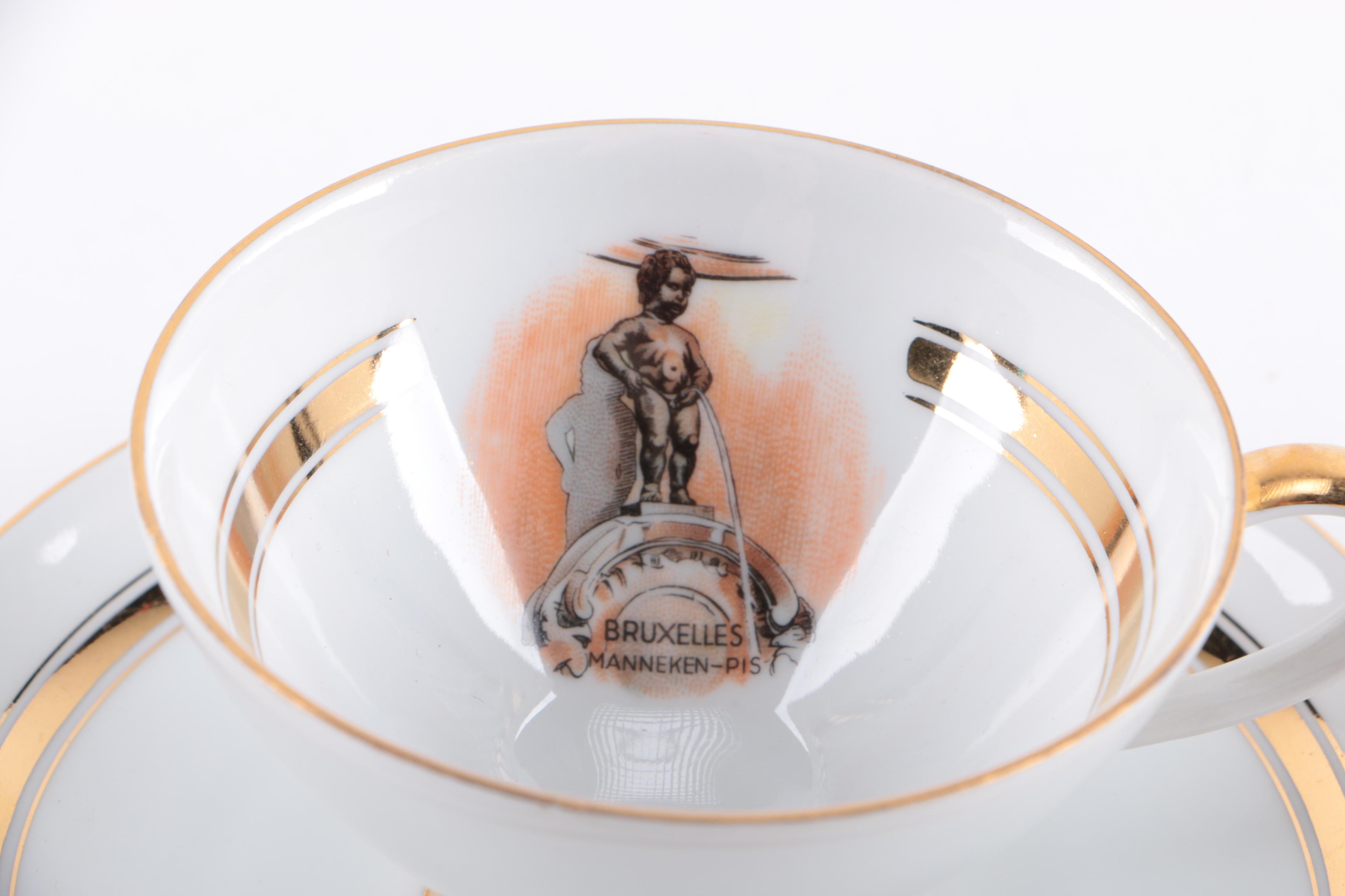 Vintage Plankenhammer Floss Porcelain Place Setting