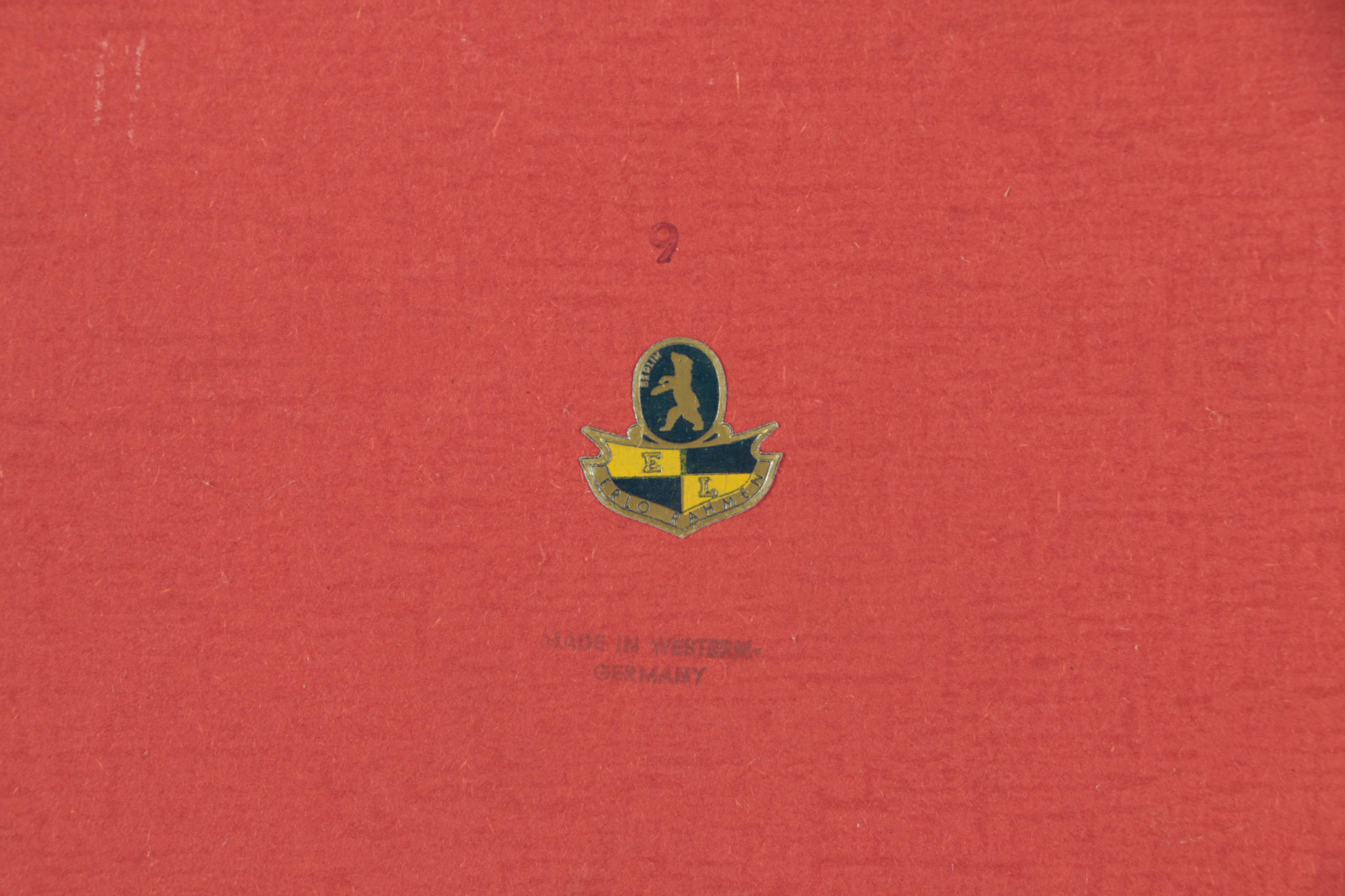 Hand Colored Etching "Regensburg Dom"