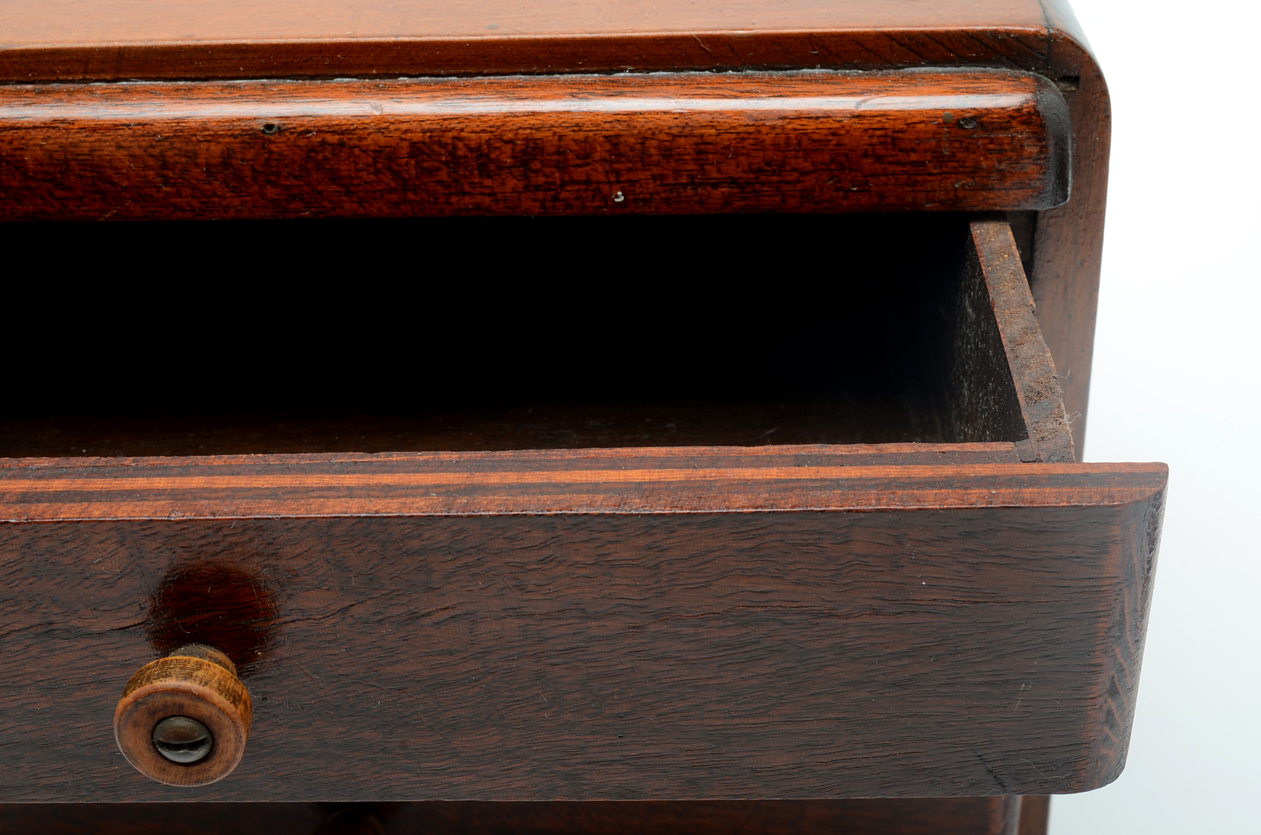 Two Vintage Countertop Jewelry Cabinets