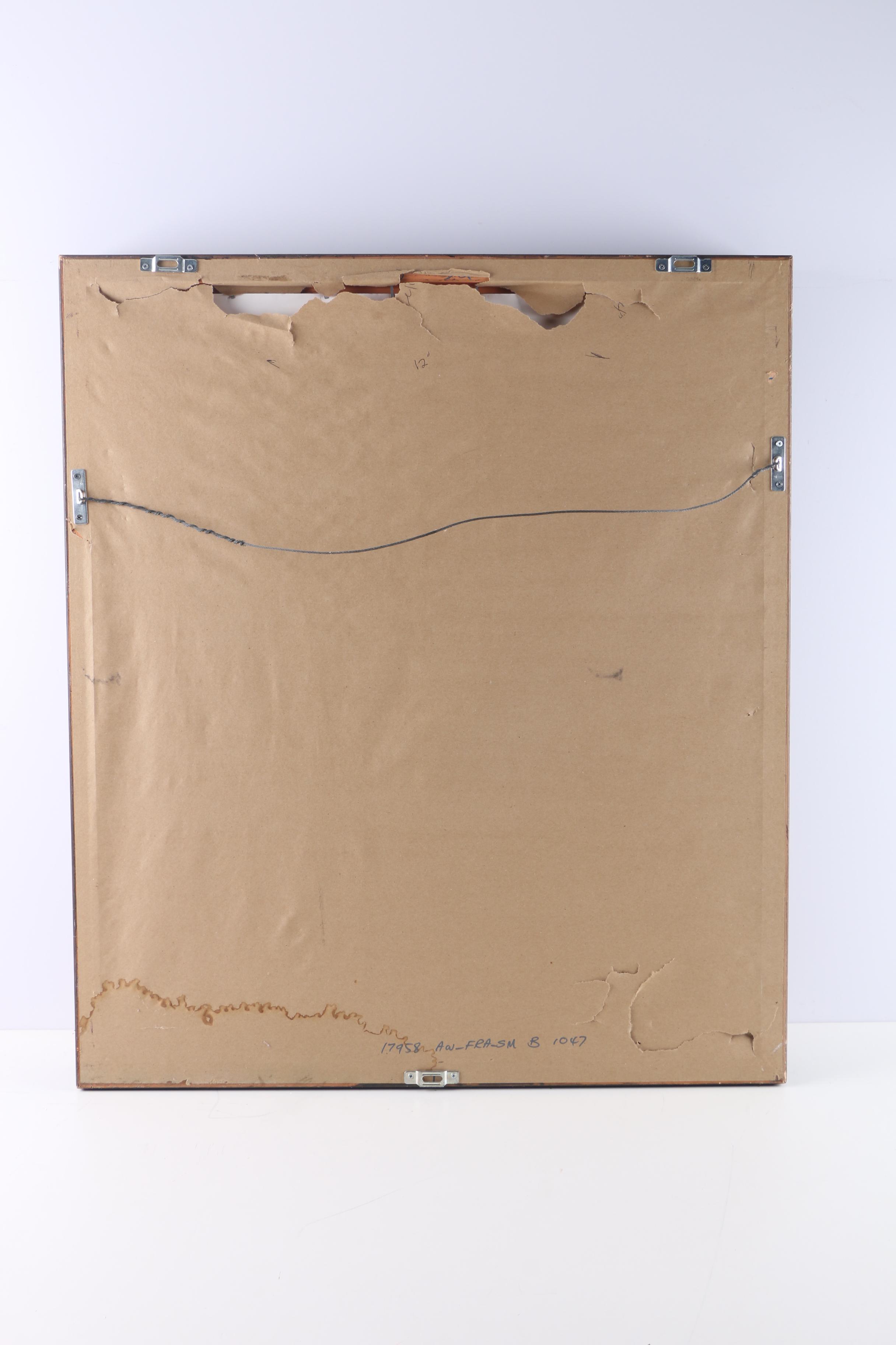 Wall Street Themed Mixed Media Collages on Paper