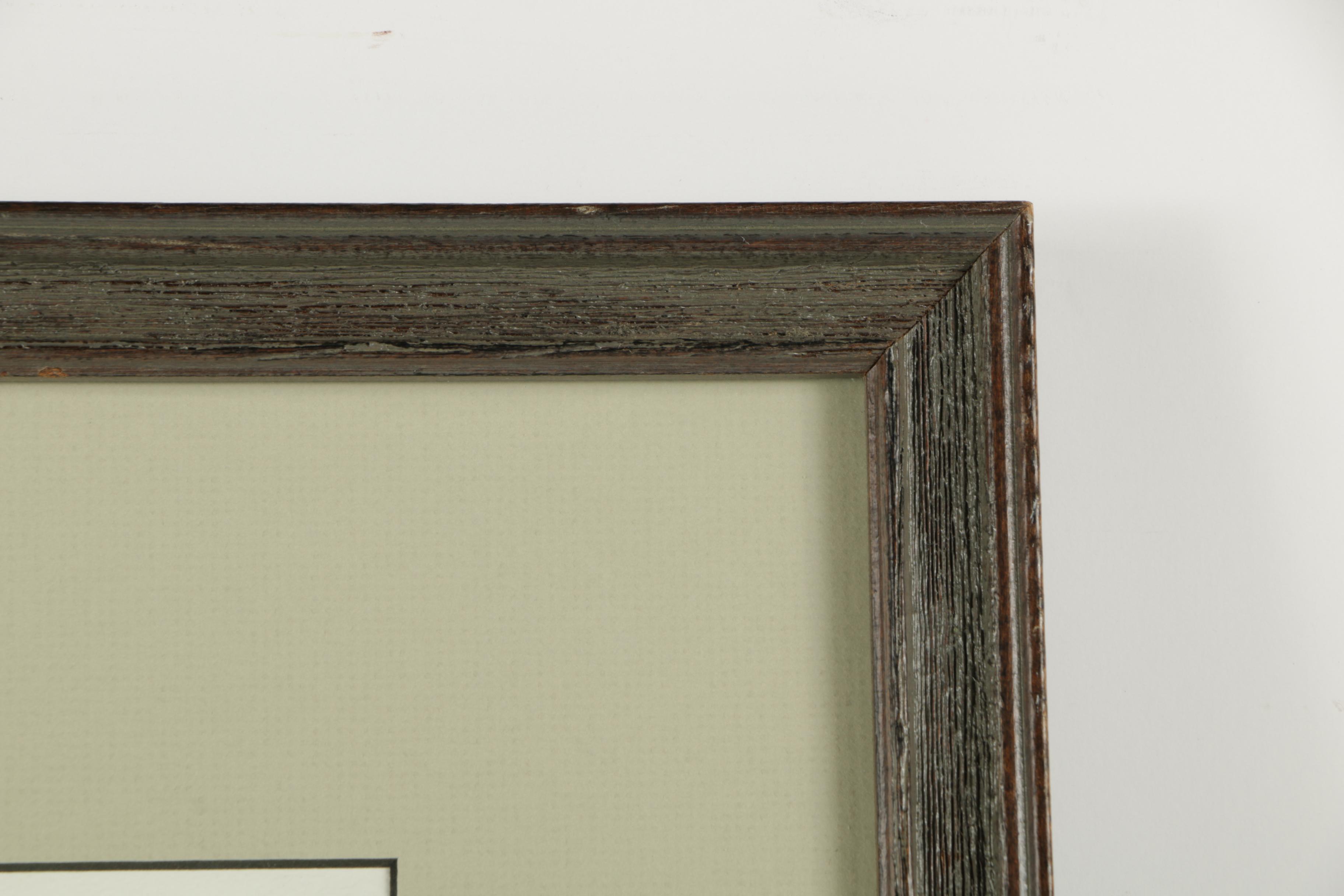 David Morehead Lithograph "Harvest of the Chesapeake"