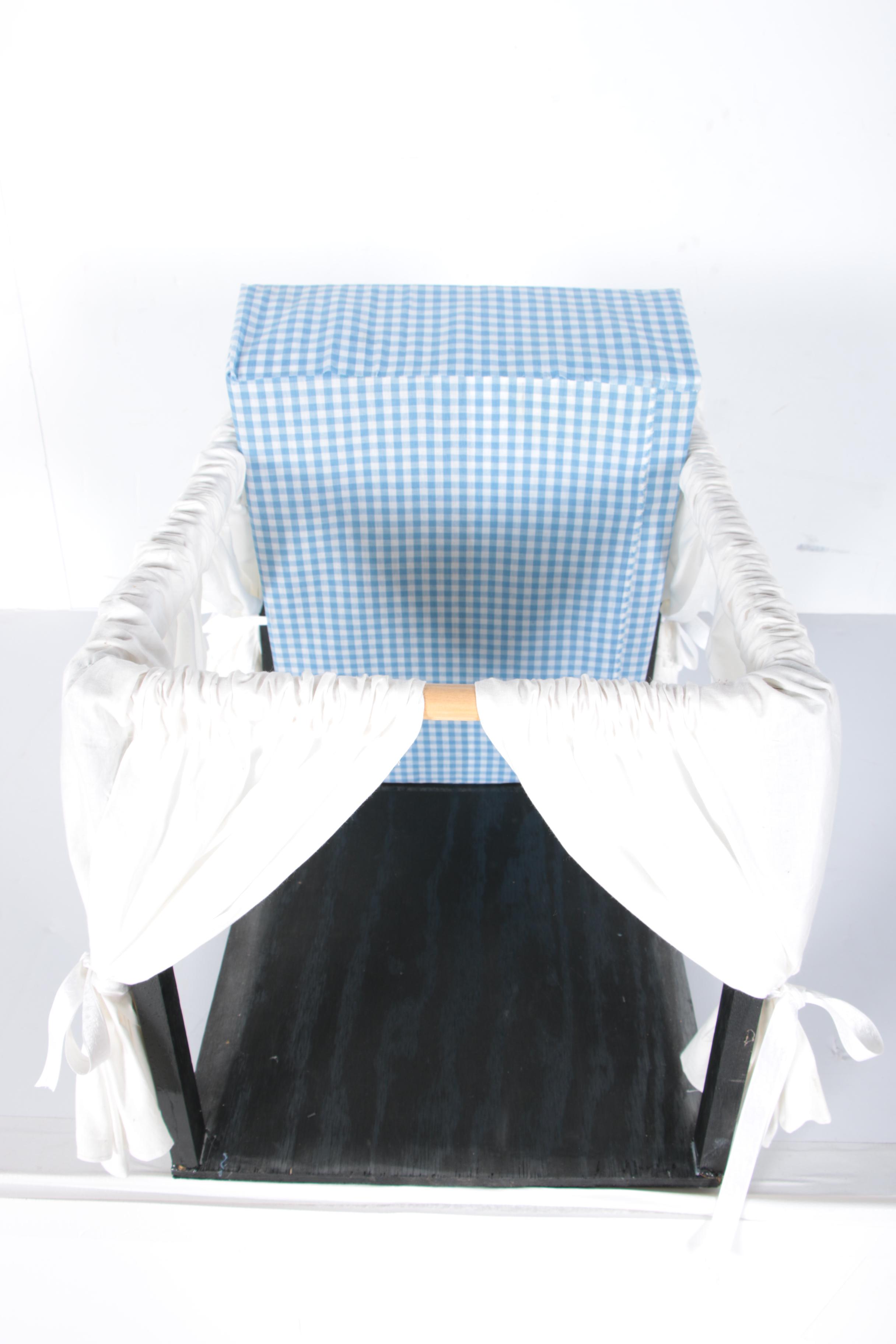 Battat Saddled Horse and a Four Poster Doll Bed