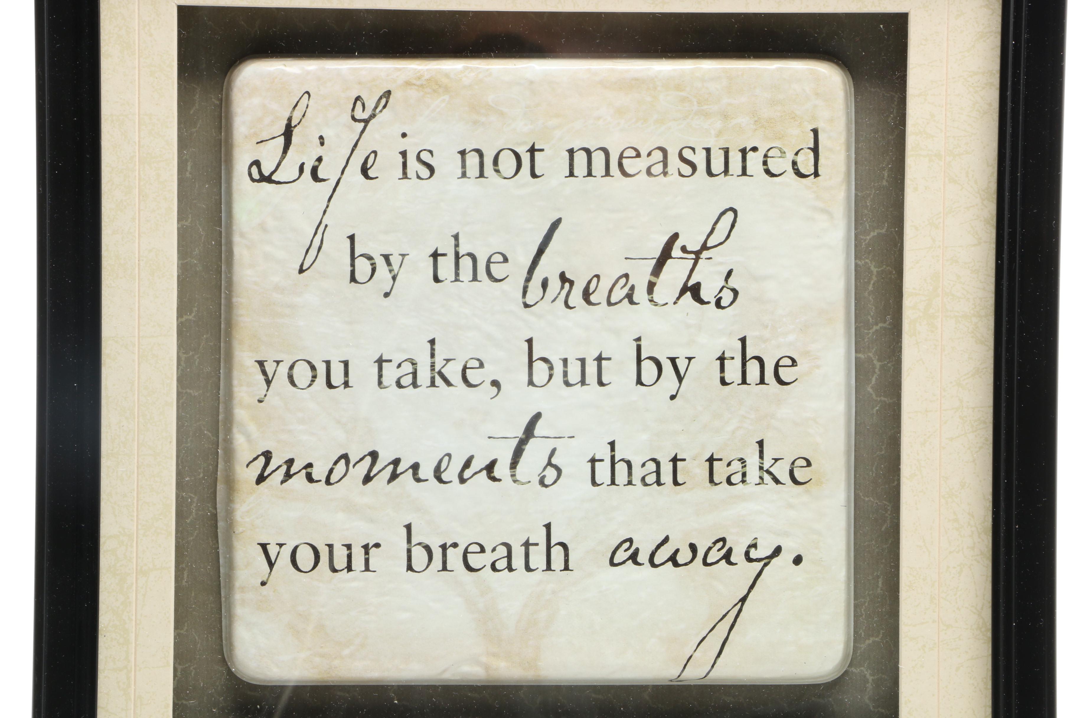 Inspirational Shadow Box Tile Art