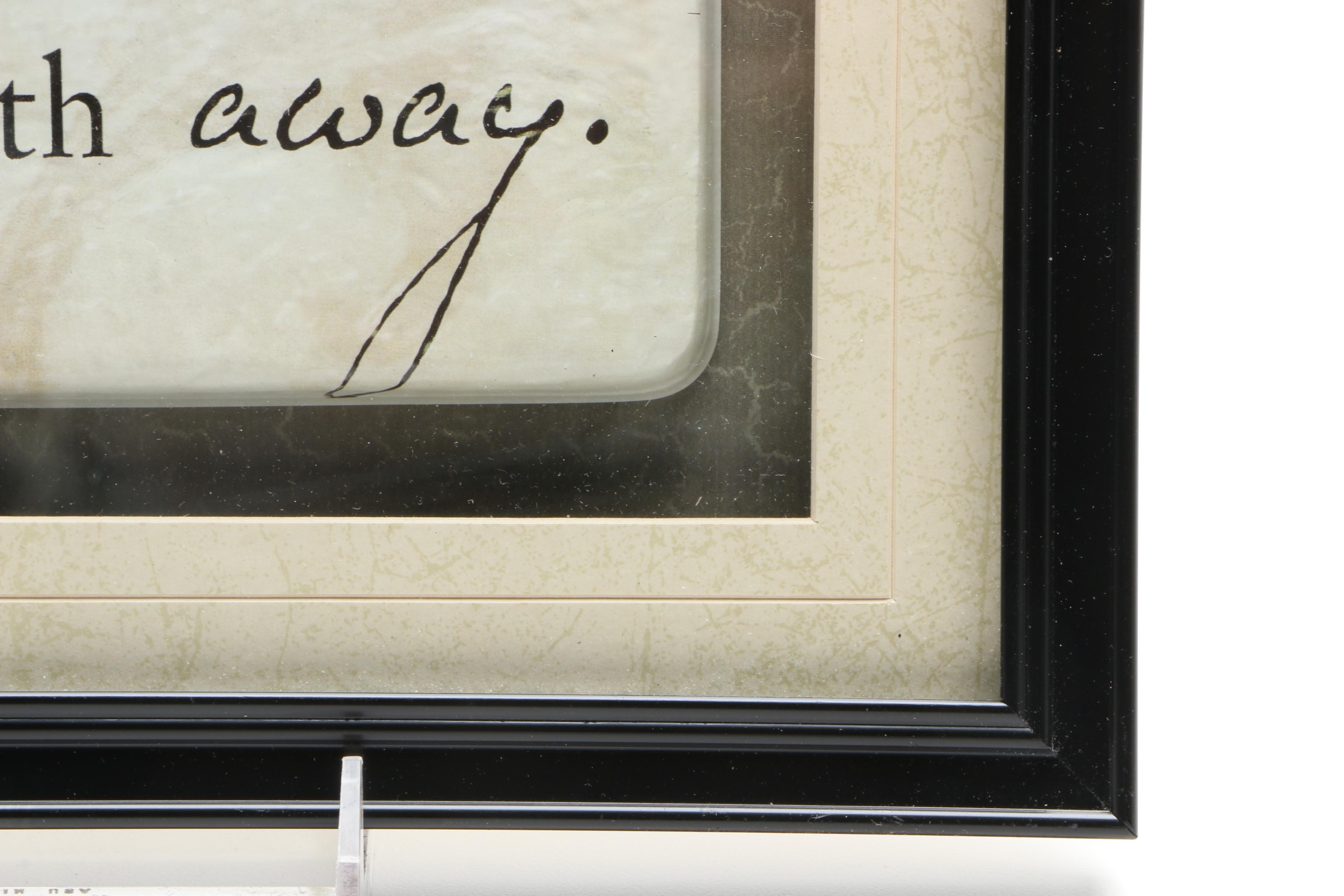 Inspirational Shadow Box Tile Art