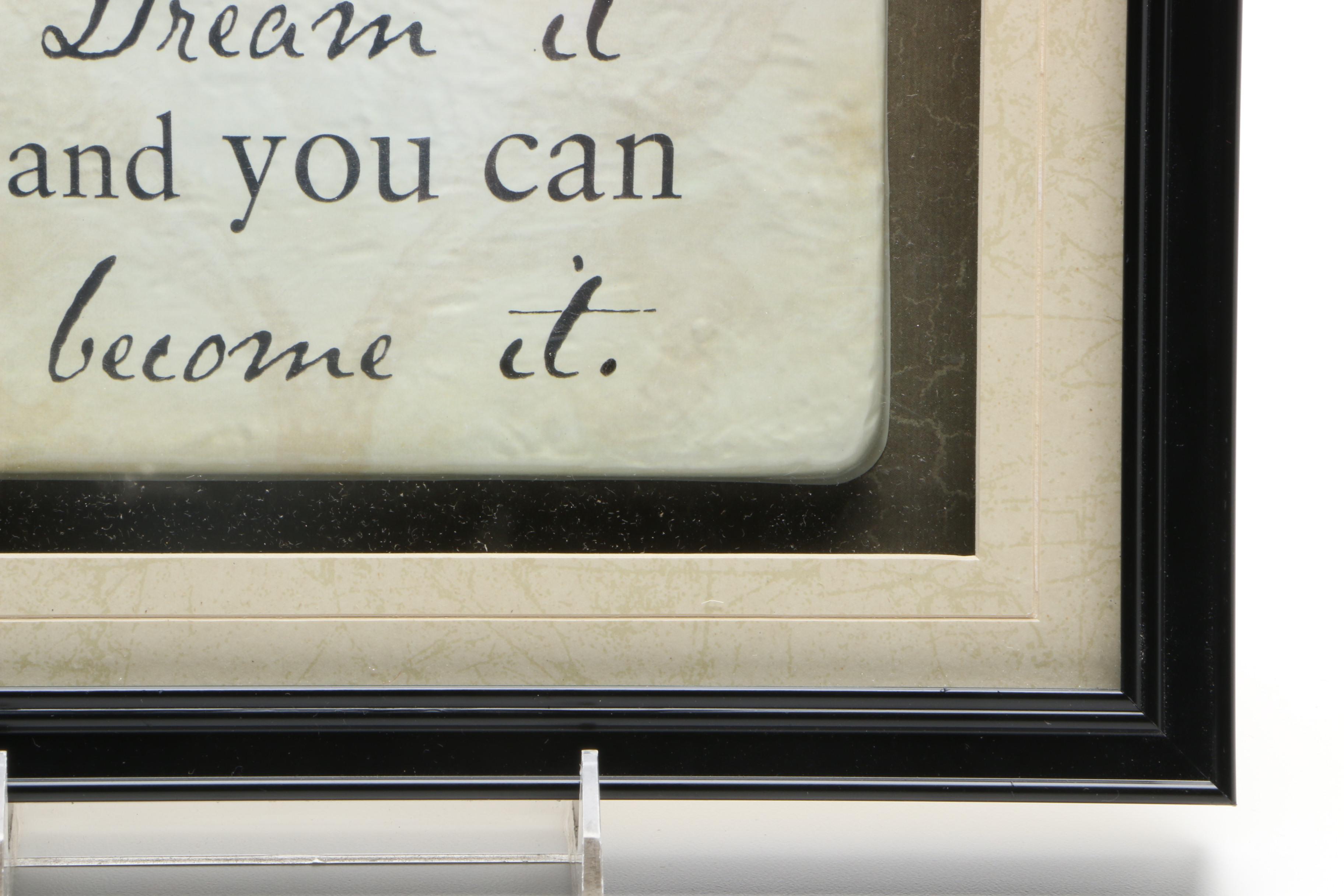 Inspirational Shadow Box Tile Art