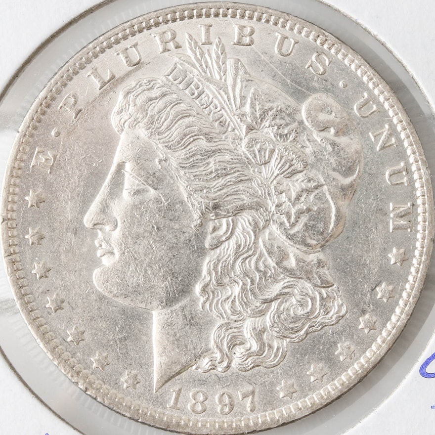 1897 O Silver Morgan Dollar