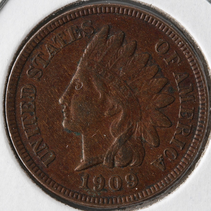 1909 Indian Head Cent