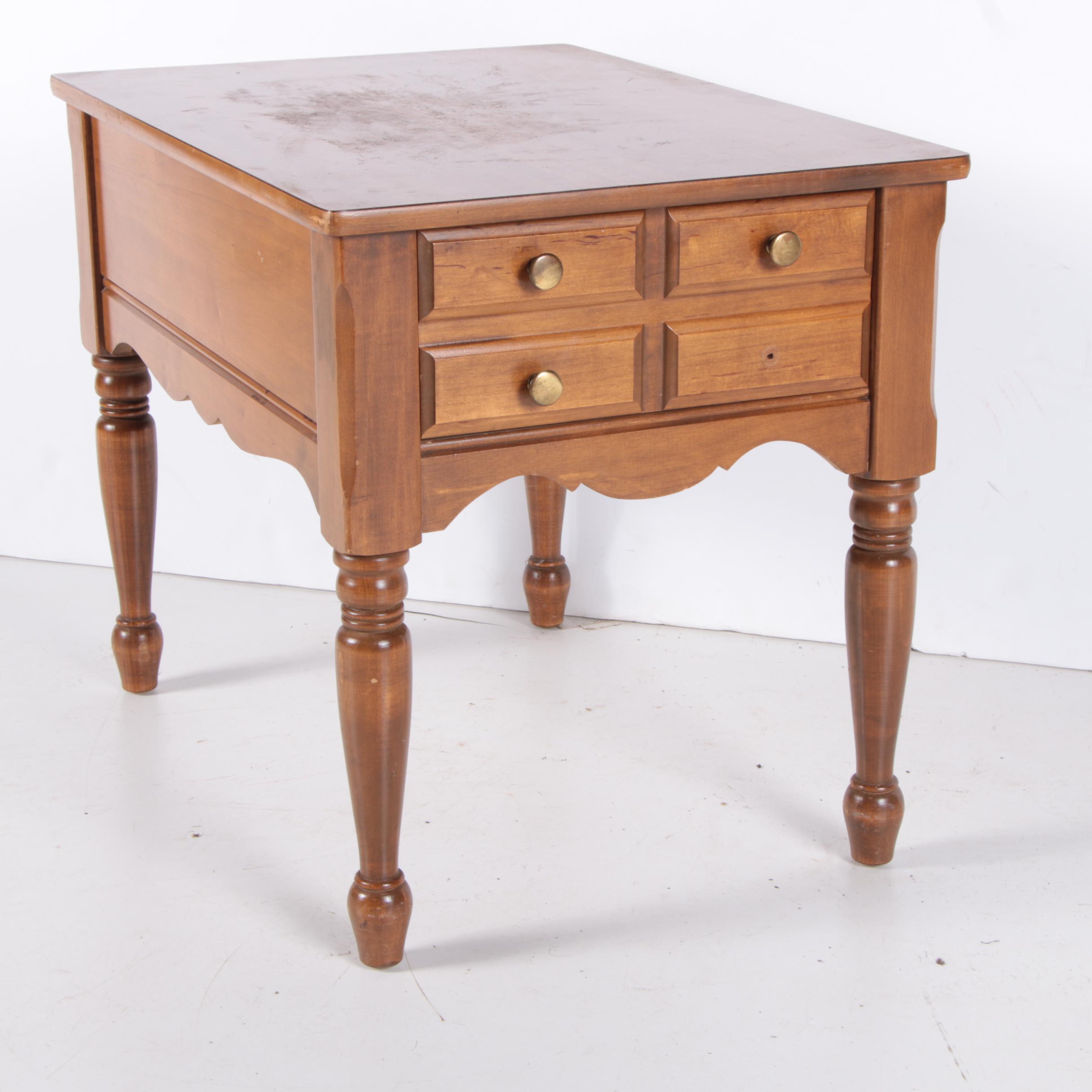 Vintage Federal Style End Table by Mersman