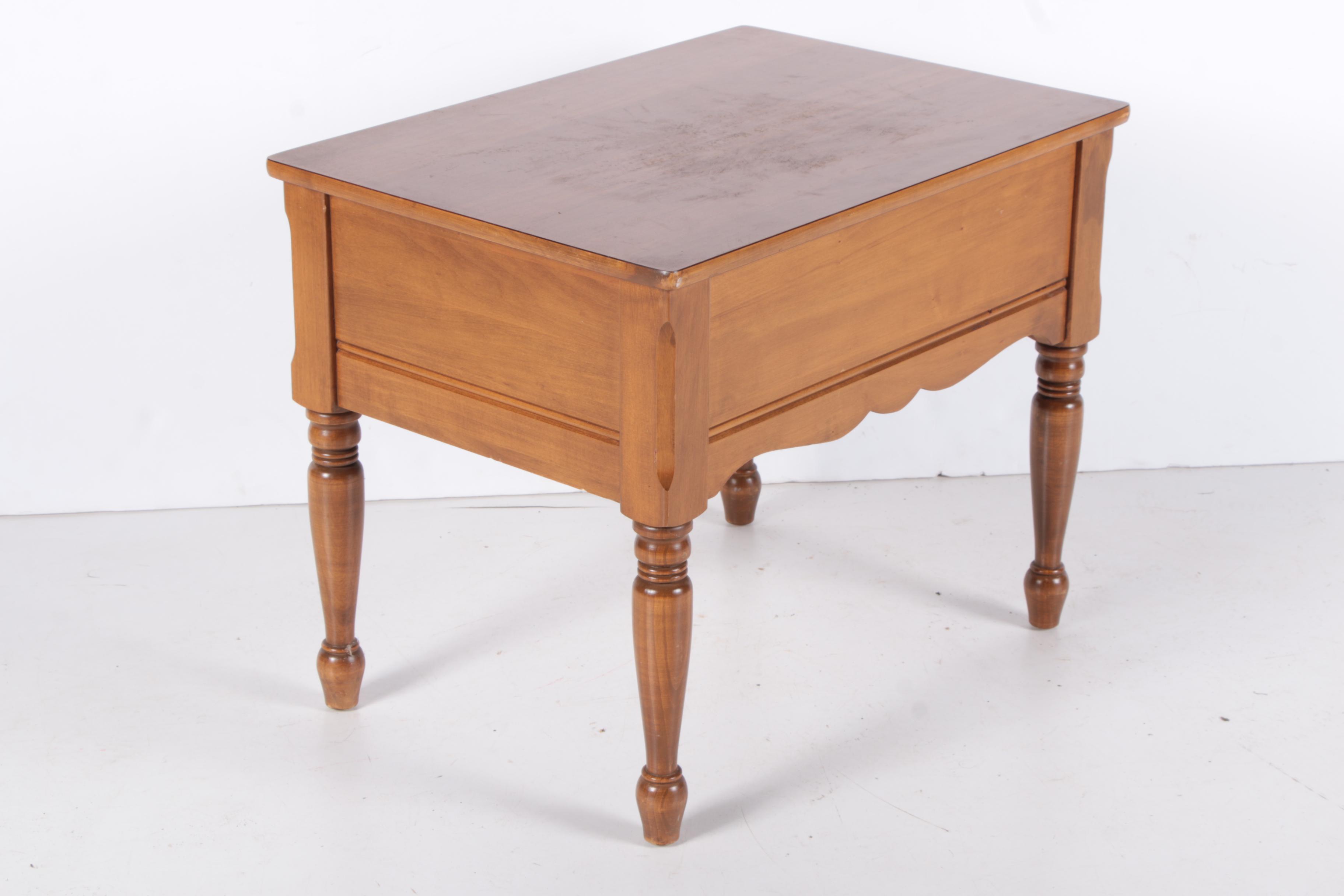 Vintage Federal Style End Table by Mersman
