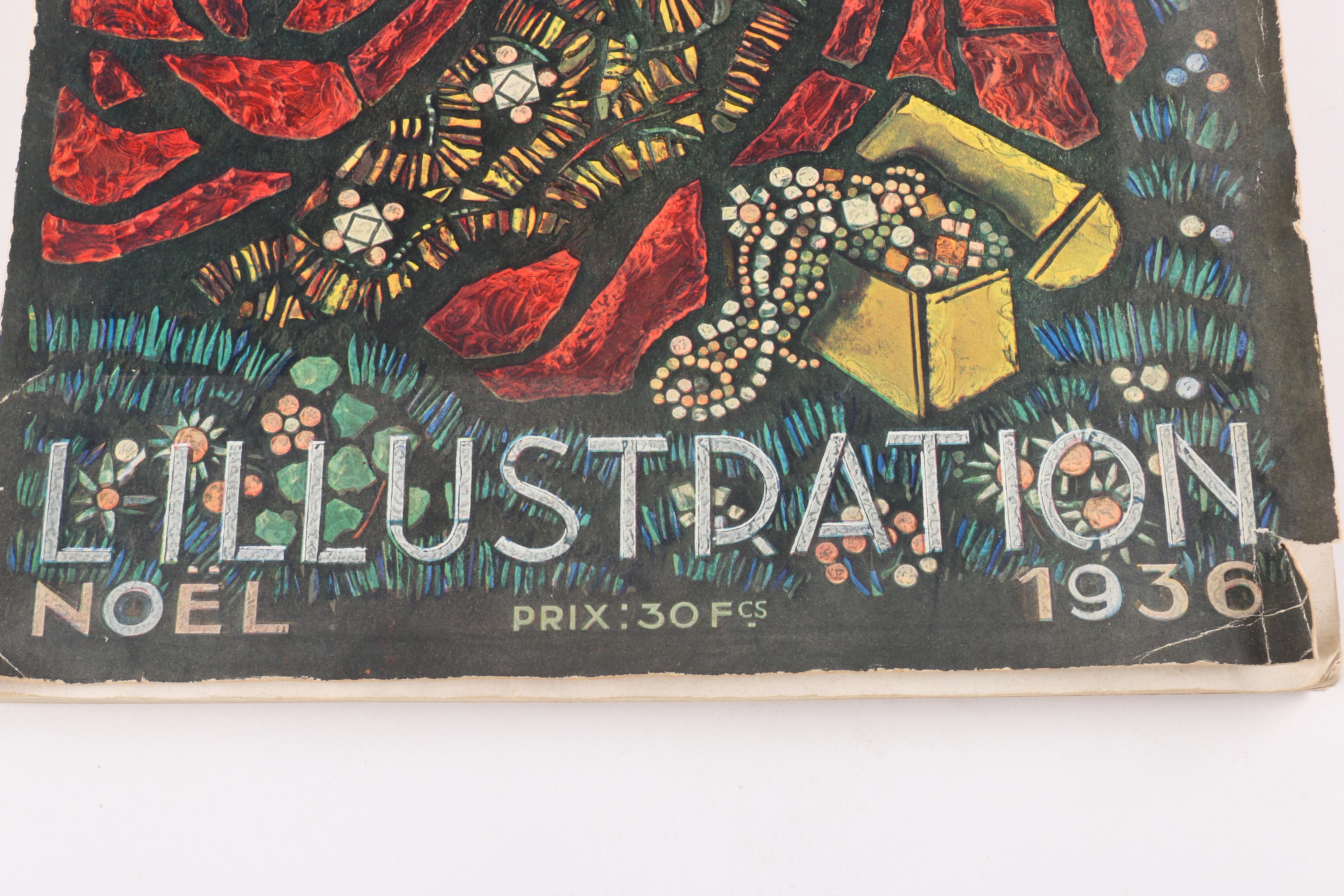 Vintage French "Illustration" Magazines