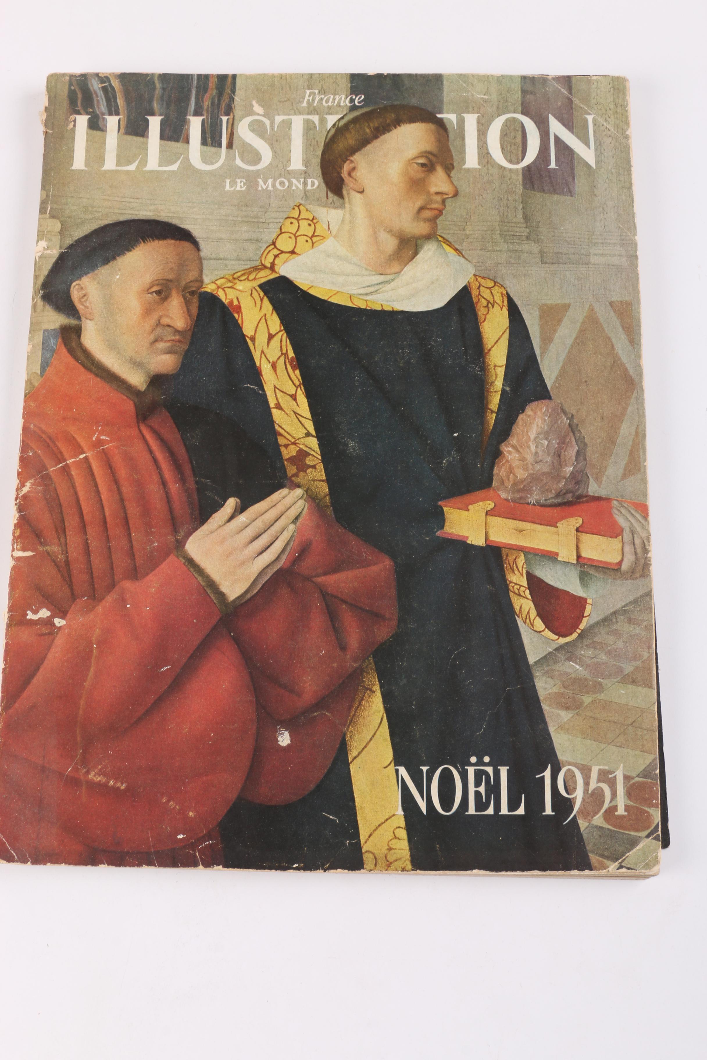 Vintage French "Illustration" Magazines