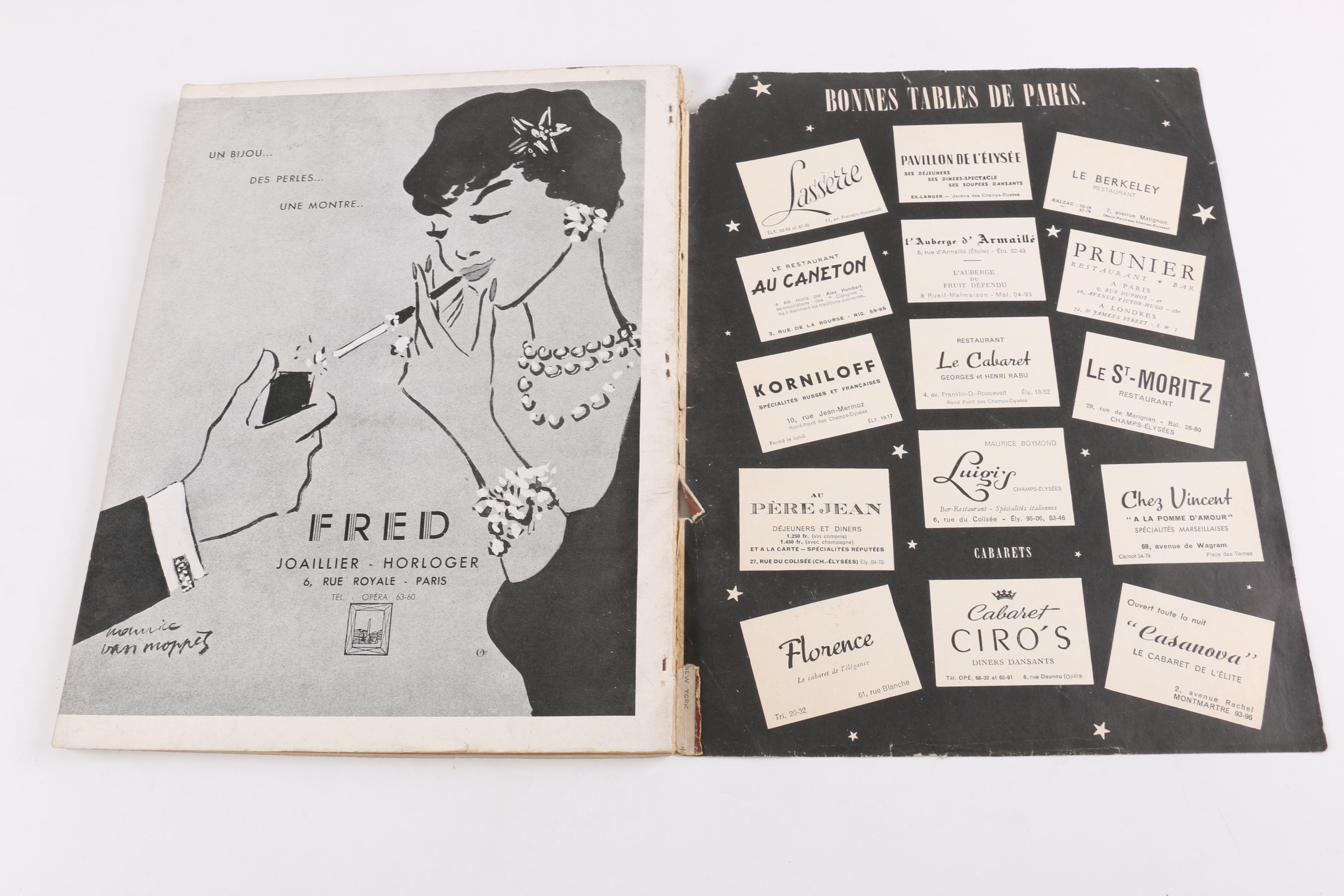 Vintage French "Illustration" Magazines