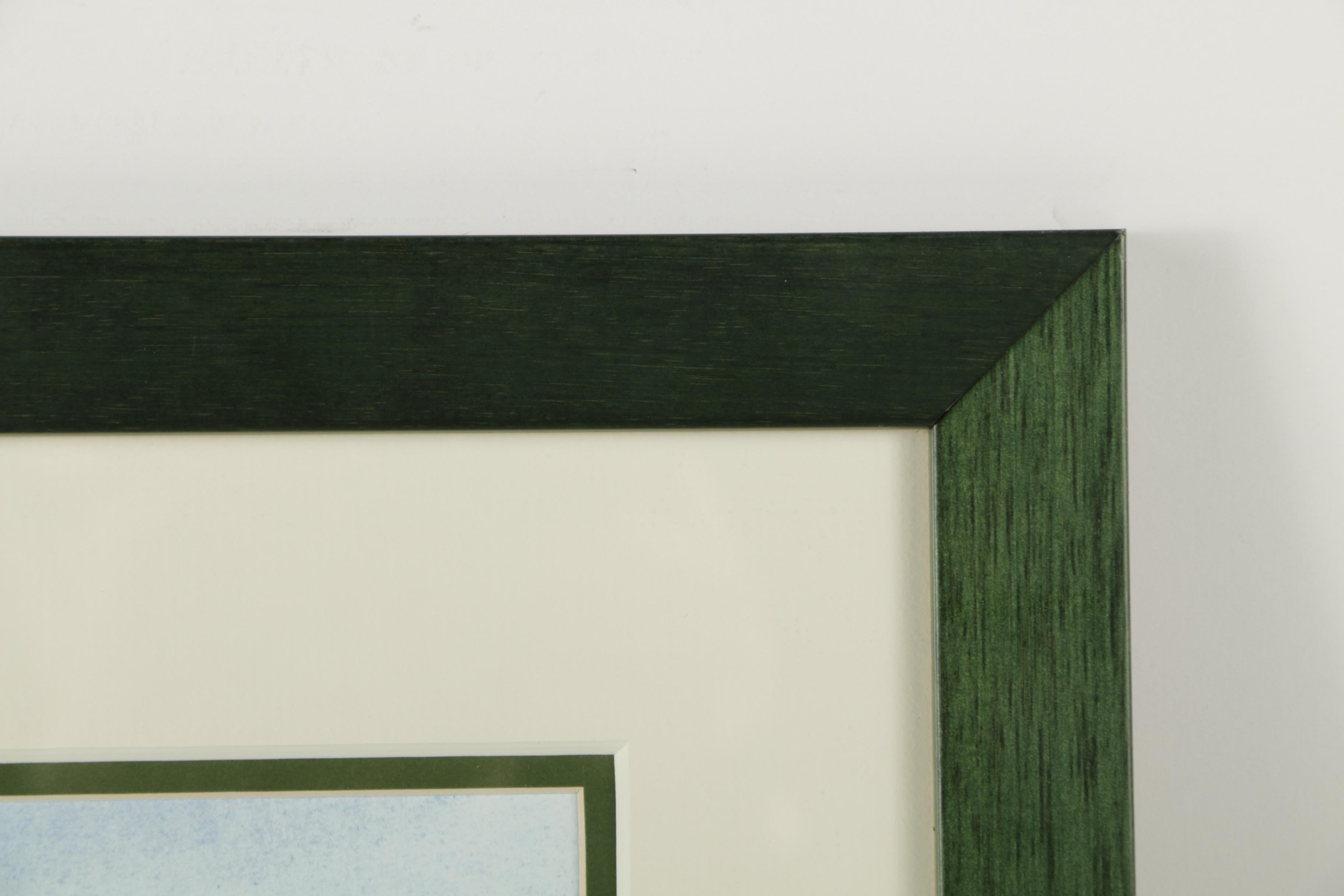 Reproduction Print After Watercolor of Formby Golf Club Clubhouse