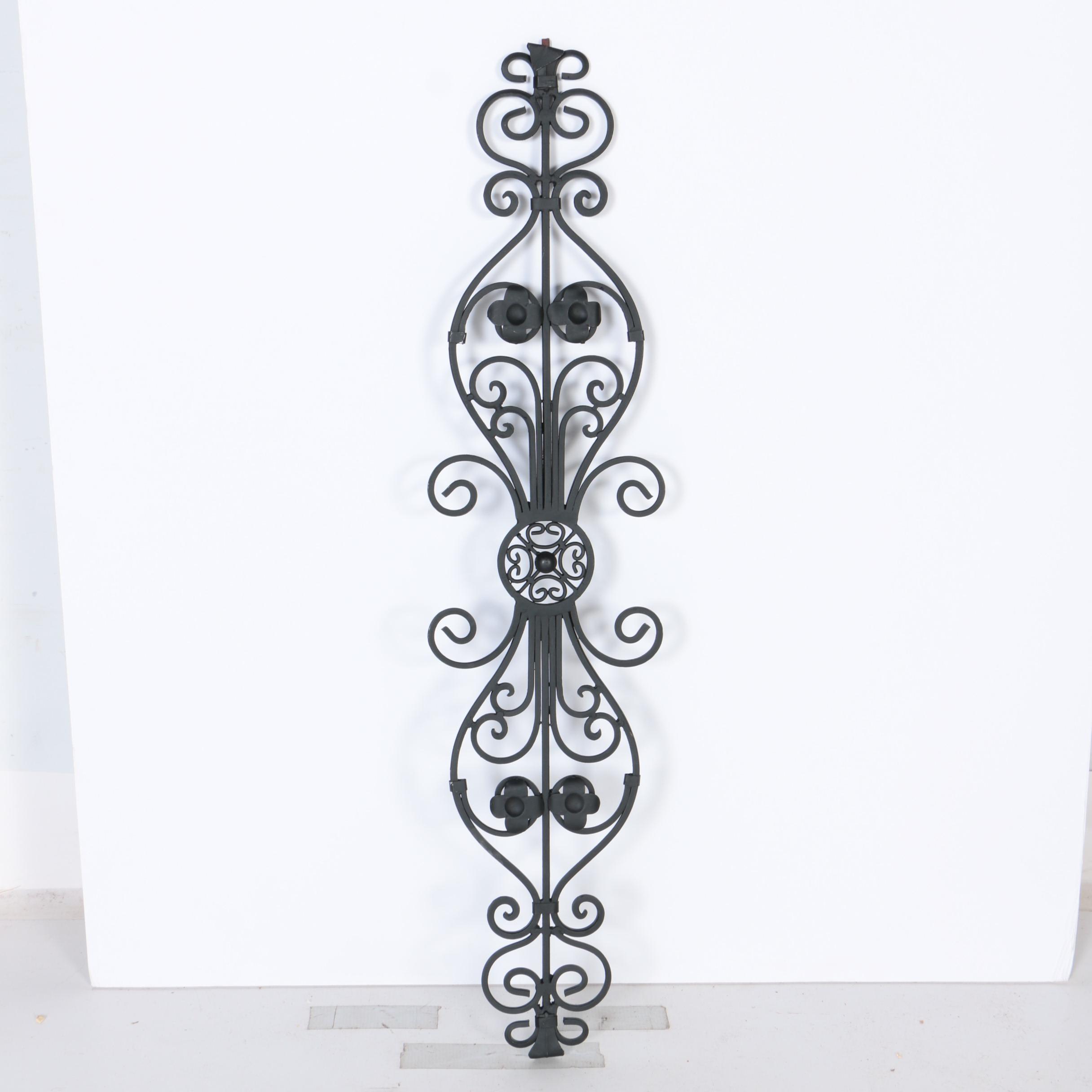 Outdoor Metal Wall Scroll