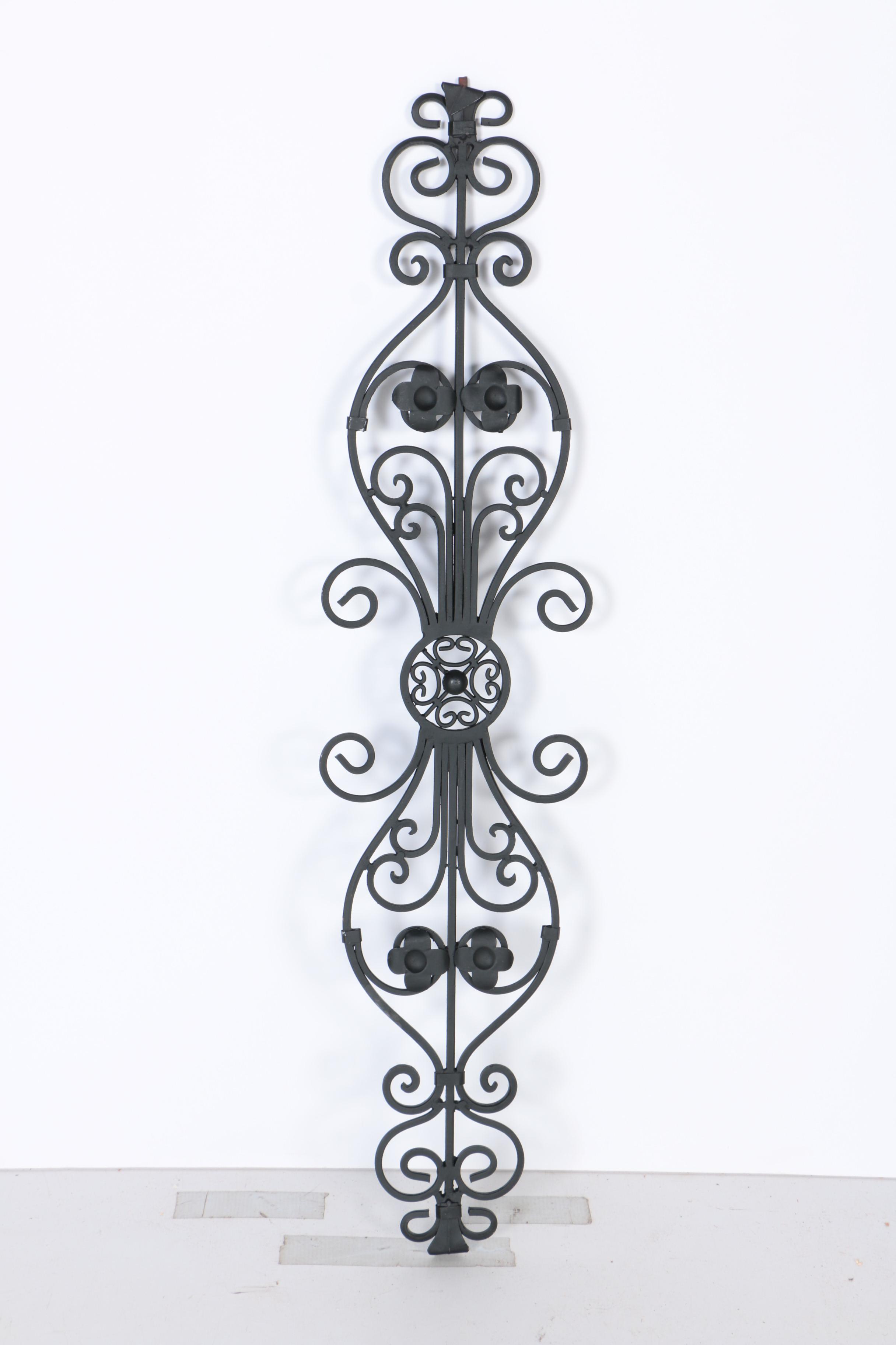 Outdoor Metal Wall Scroll