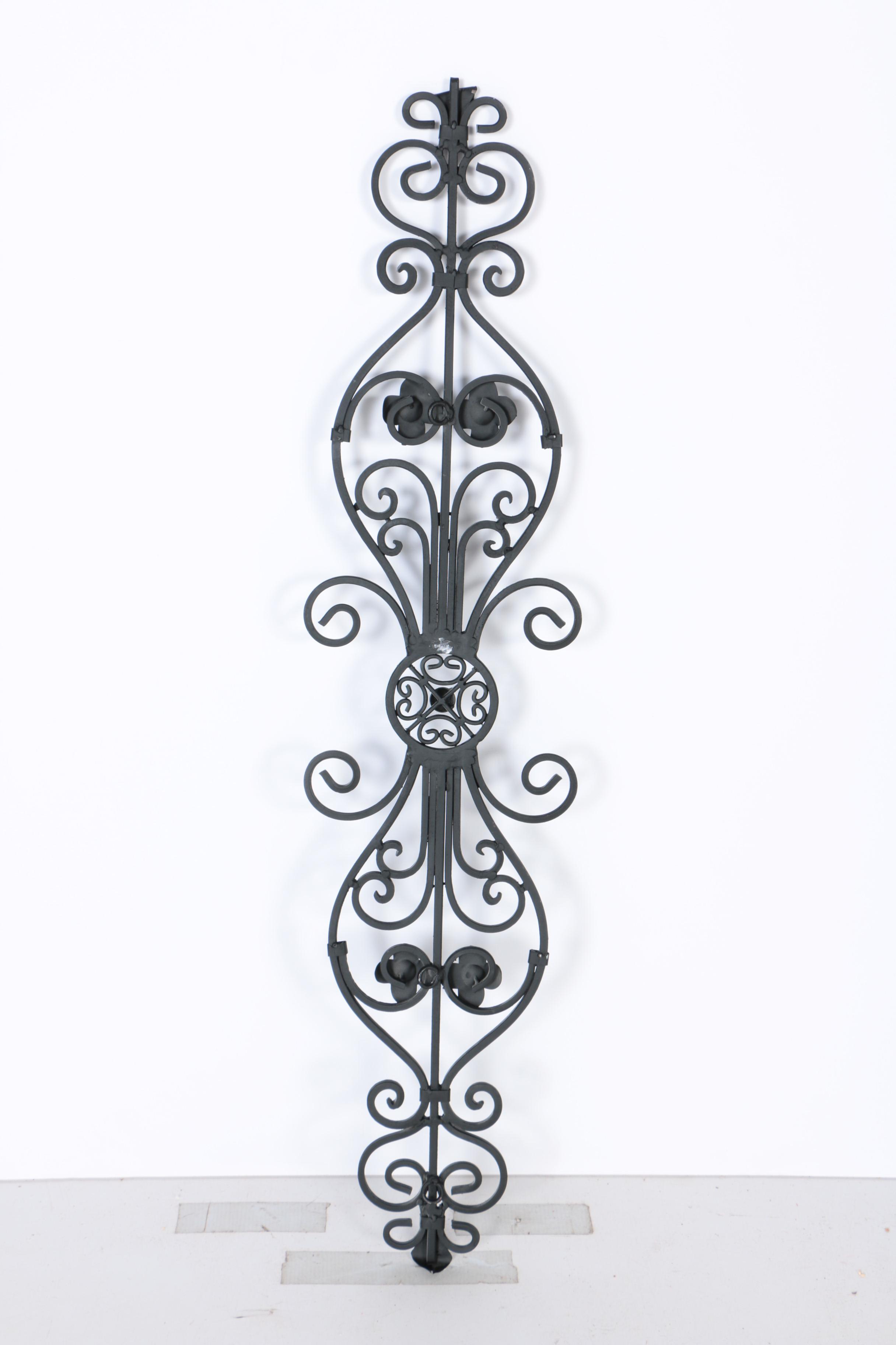 Outdoor Metal Wall Scroll