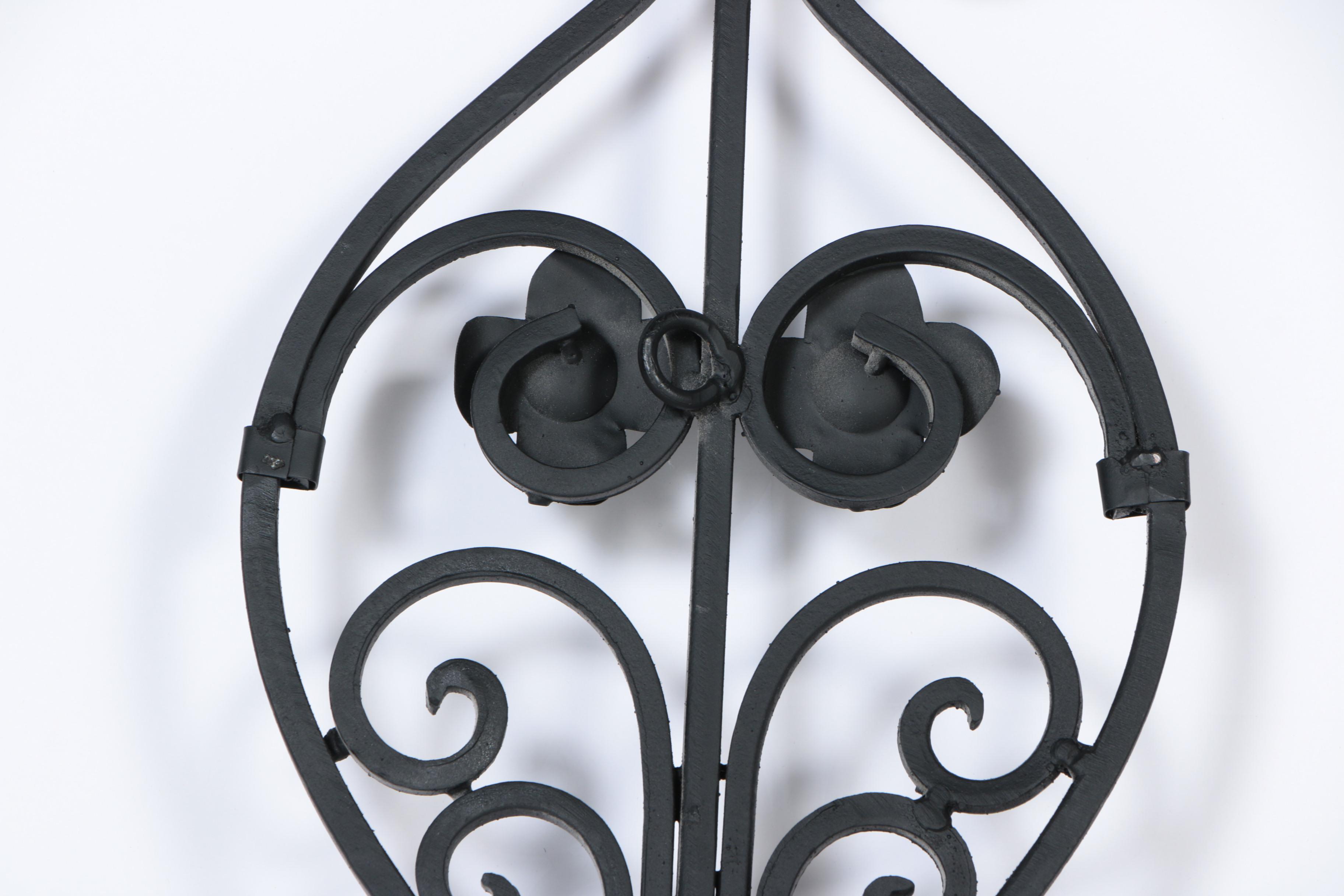 Outdoor Metal Wall Scroll