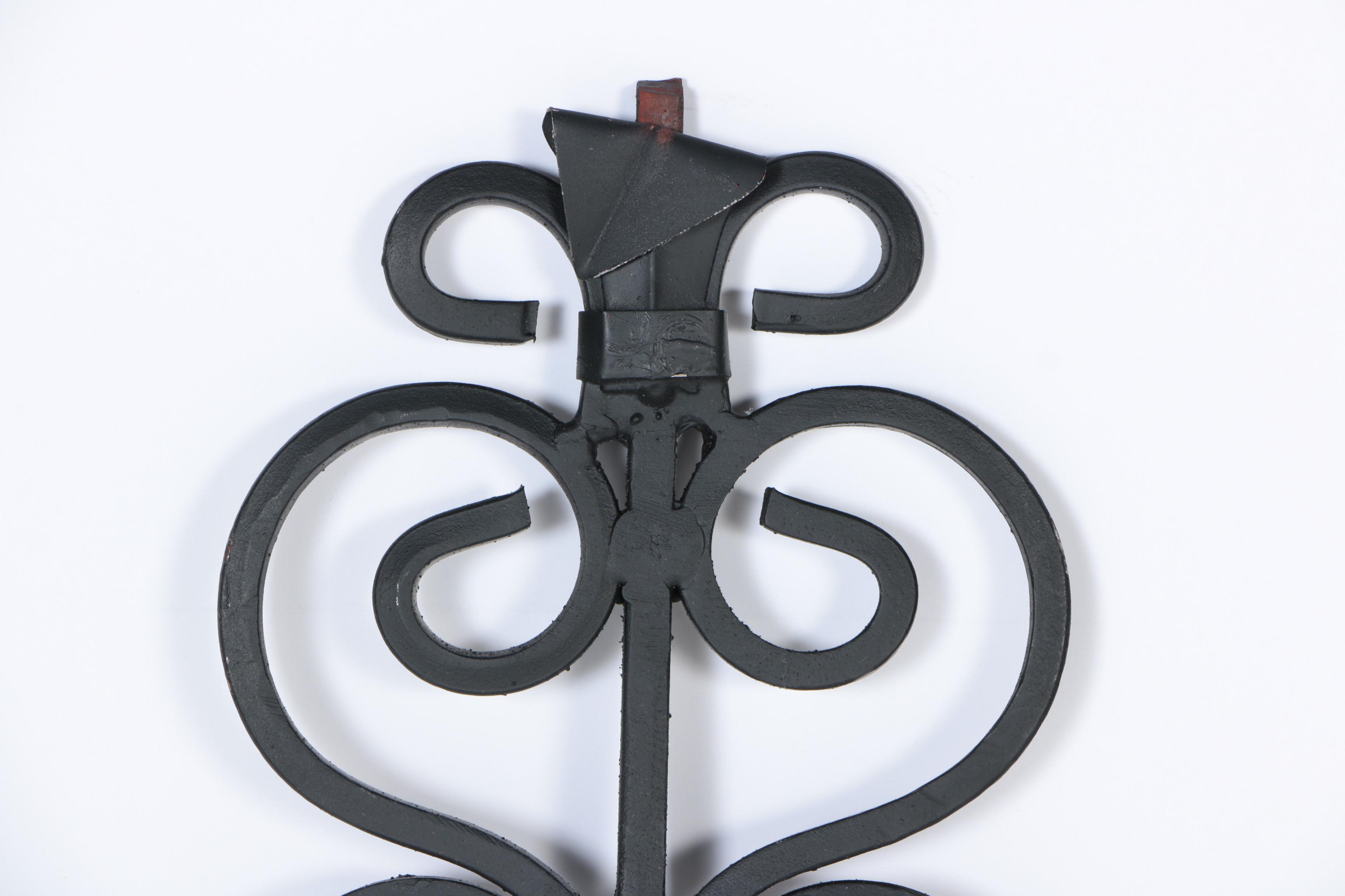 Outdoor Metal Wall Scroll