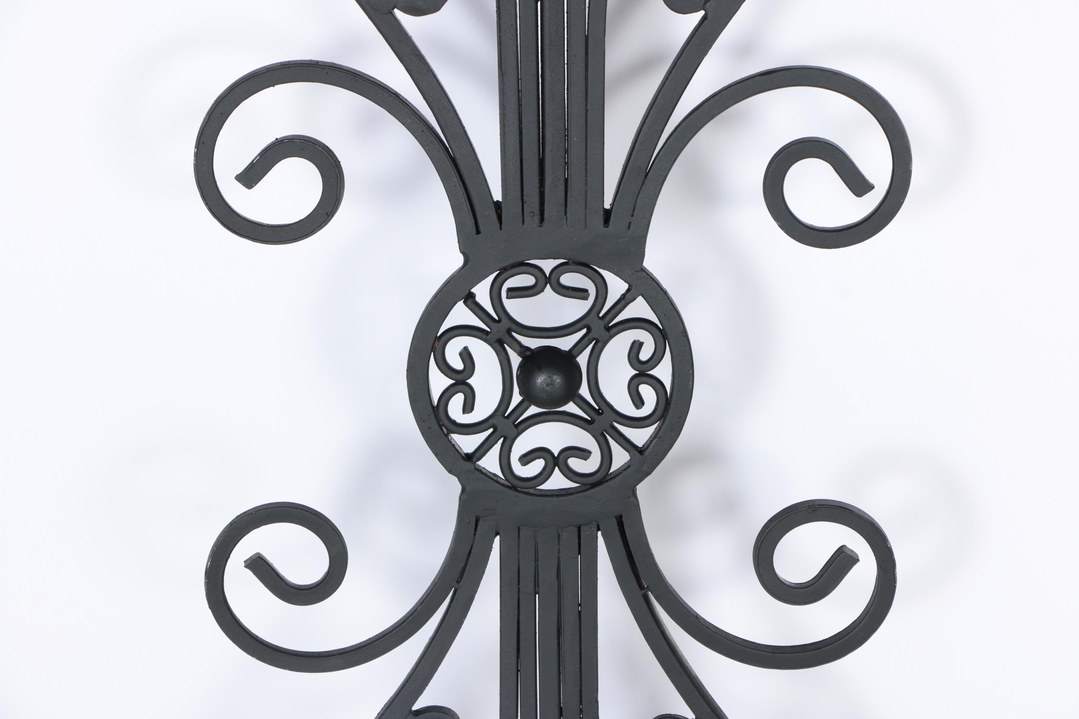 Outdoor Metal Wall Scroll