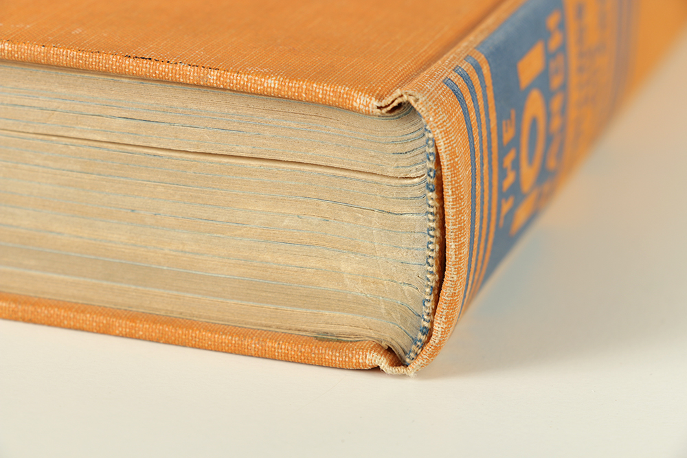 Photograph of Wild West Performer "Tex" Cooper and 101 Ranch Book