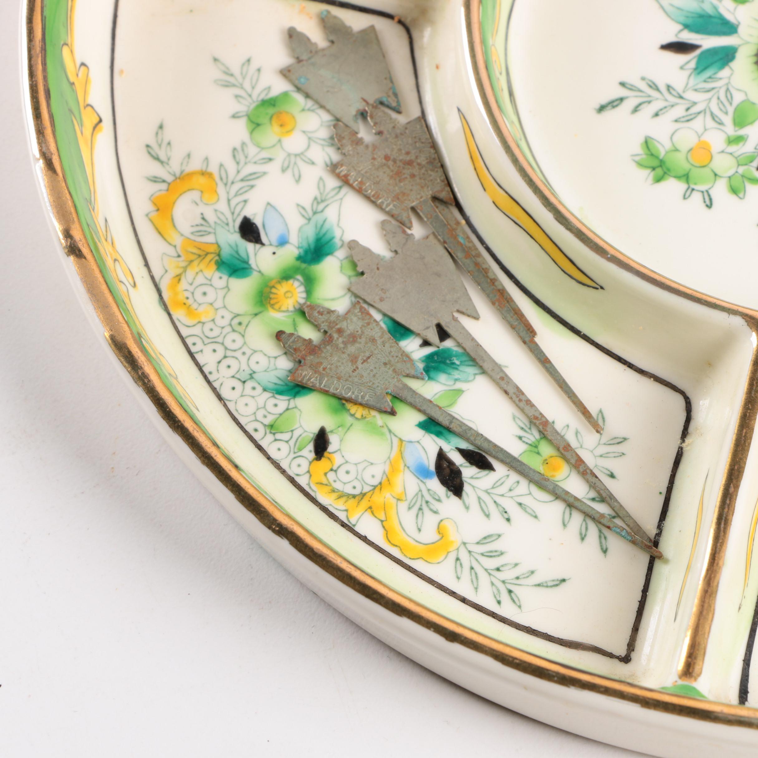 Moriyama Mori-machi Porcelain Appetizer Set