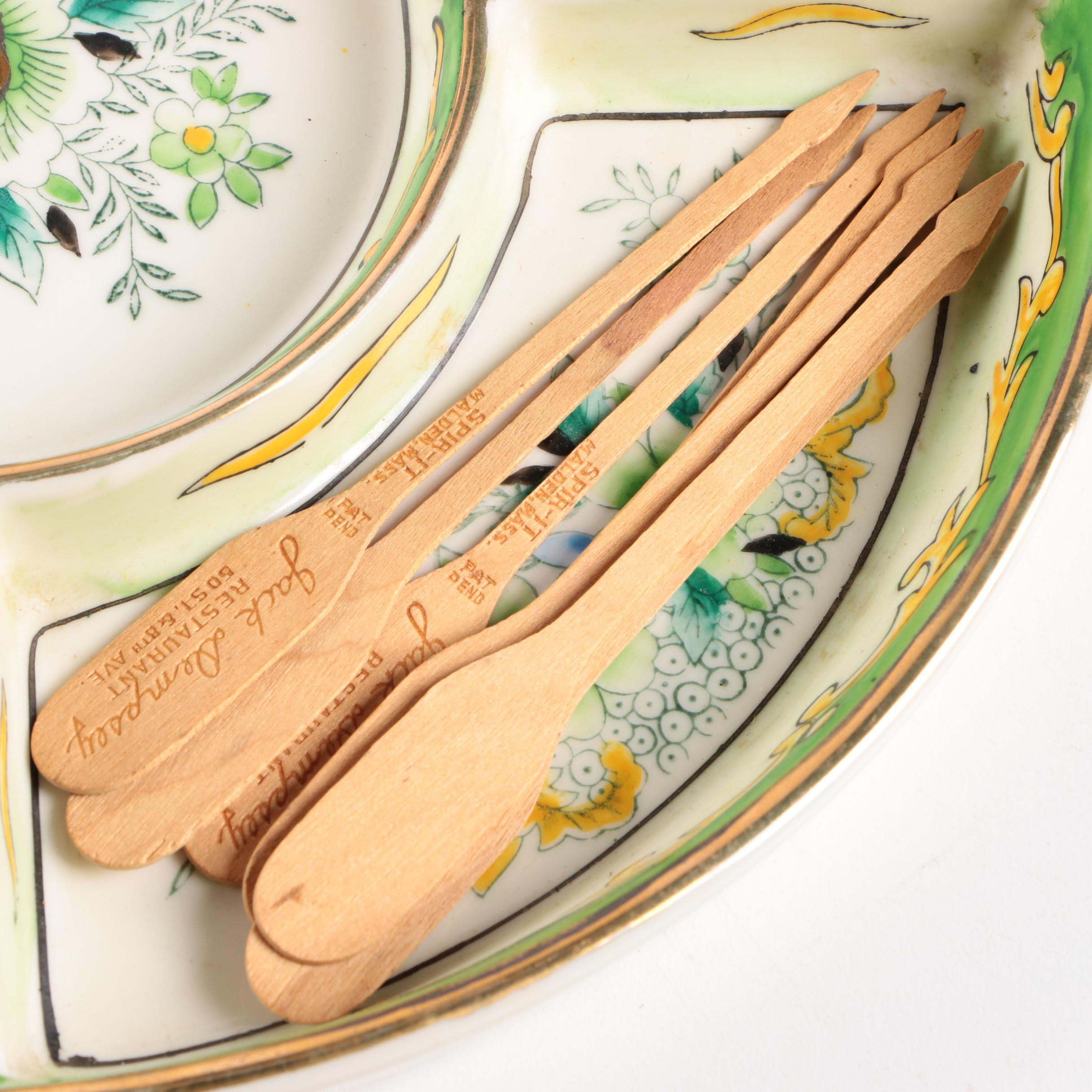 Moriyama Mori-machi Porcelain Appetizer Set