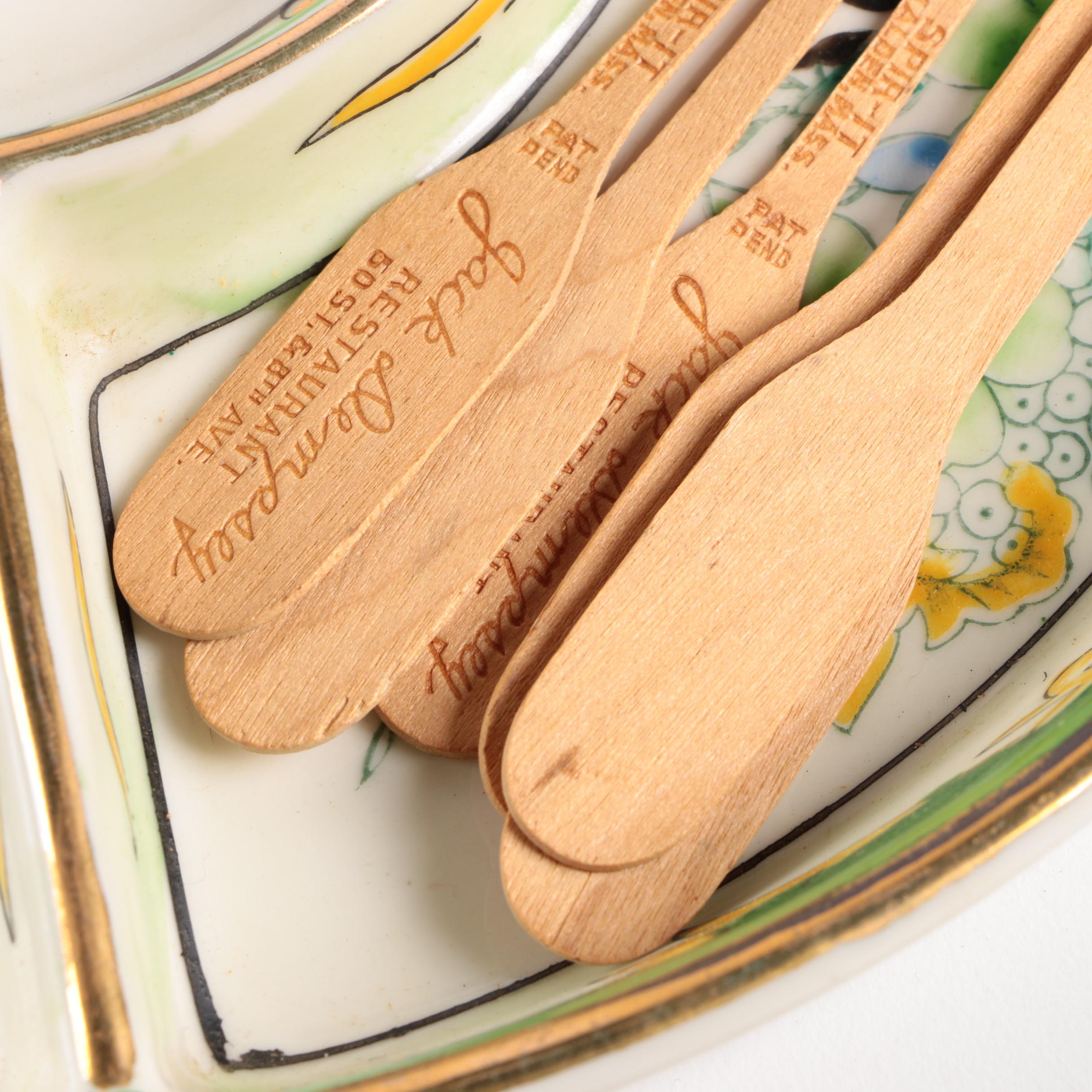 Moriyama Mori-machi Porcelain Appetizer Set