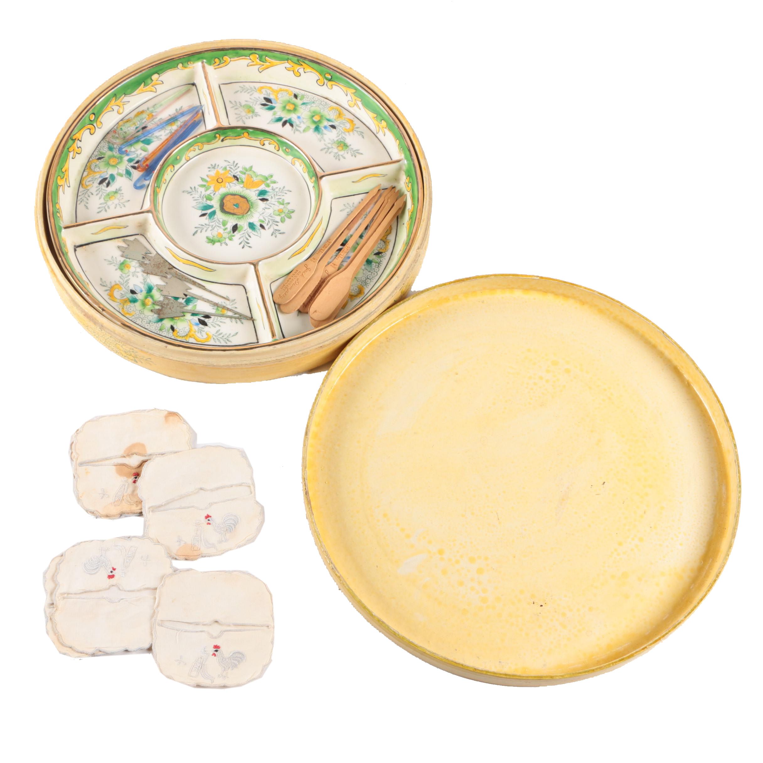 Moriyama Mori-machi Porcelain Appetizer Set