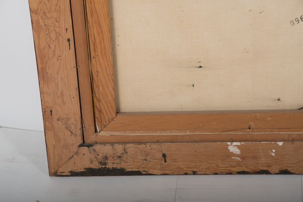 Dürrnberger Oil Painting on Canvas of Autumn Woodland Scene