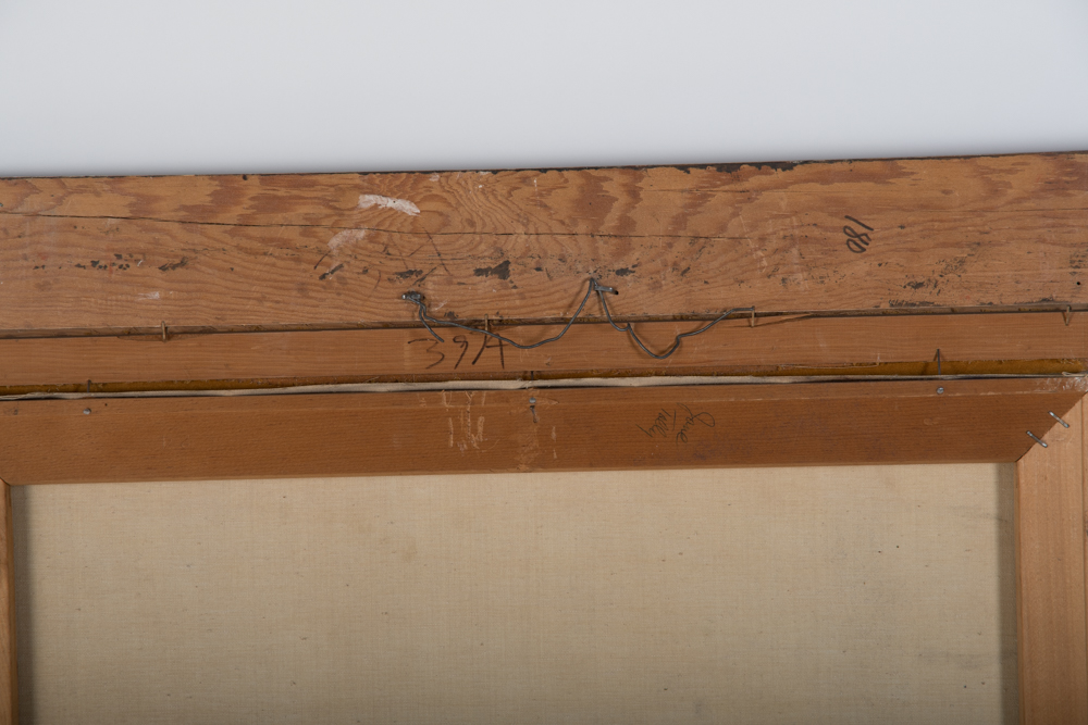 Dürrnberger Oil Painting on Canvas of Autumn Woodland Scene