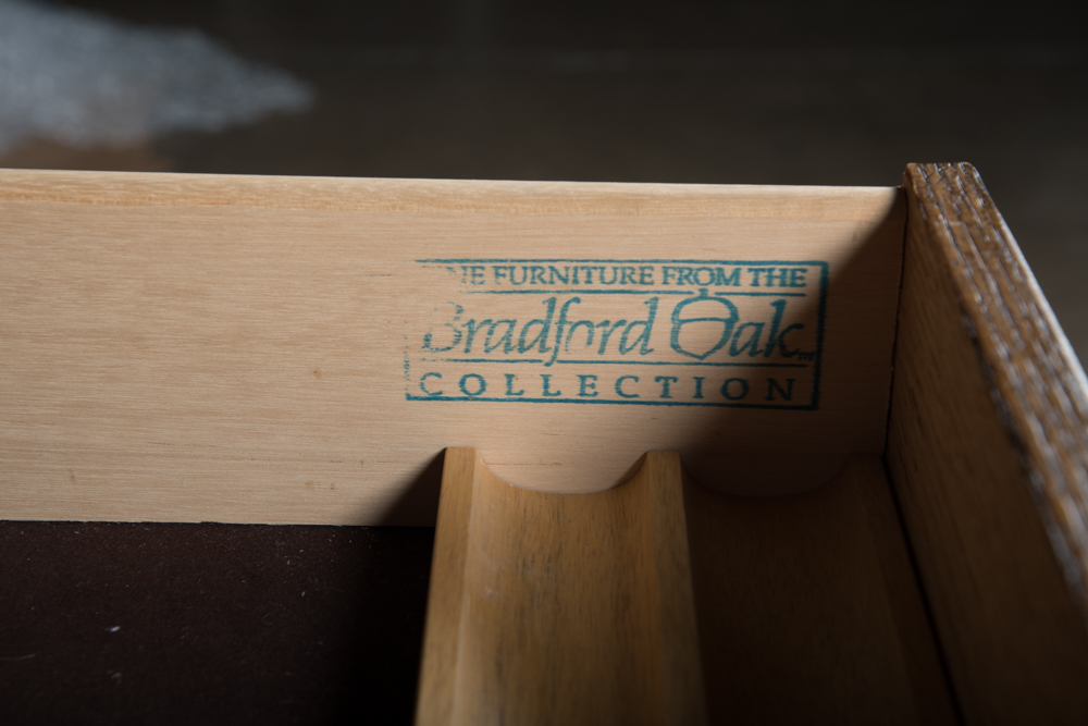 Oak Roll Top Desk from Bradford Oak