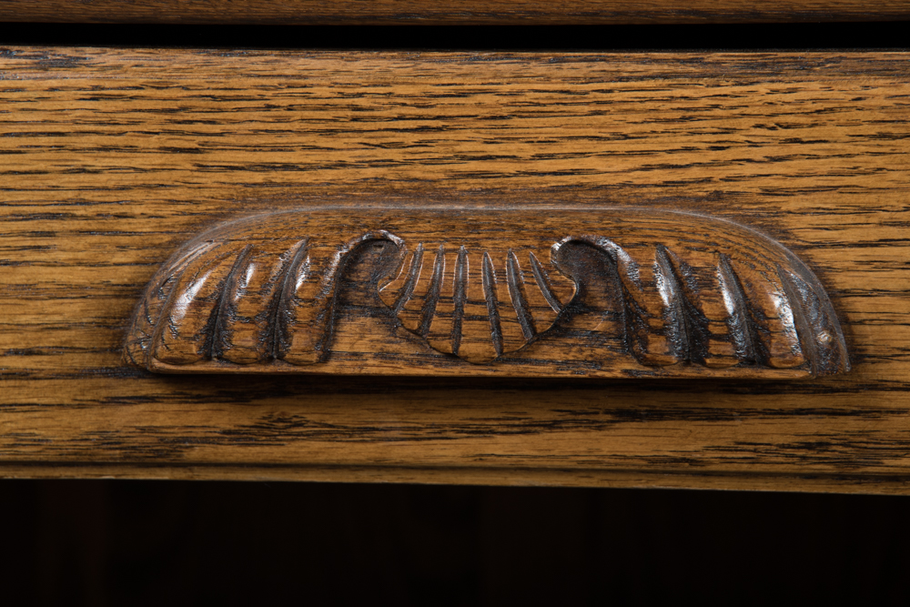 Oak Roll Top Desk from Bradford Oak