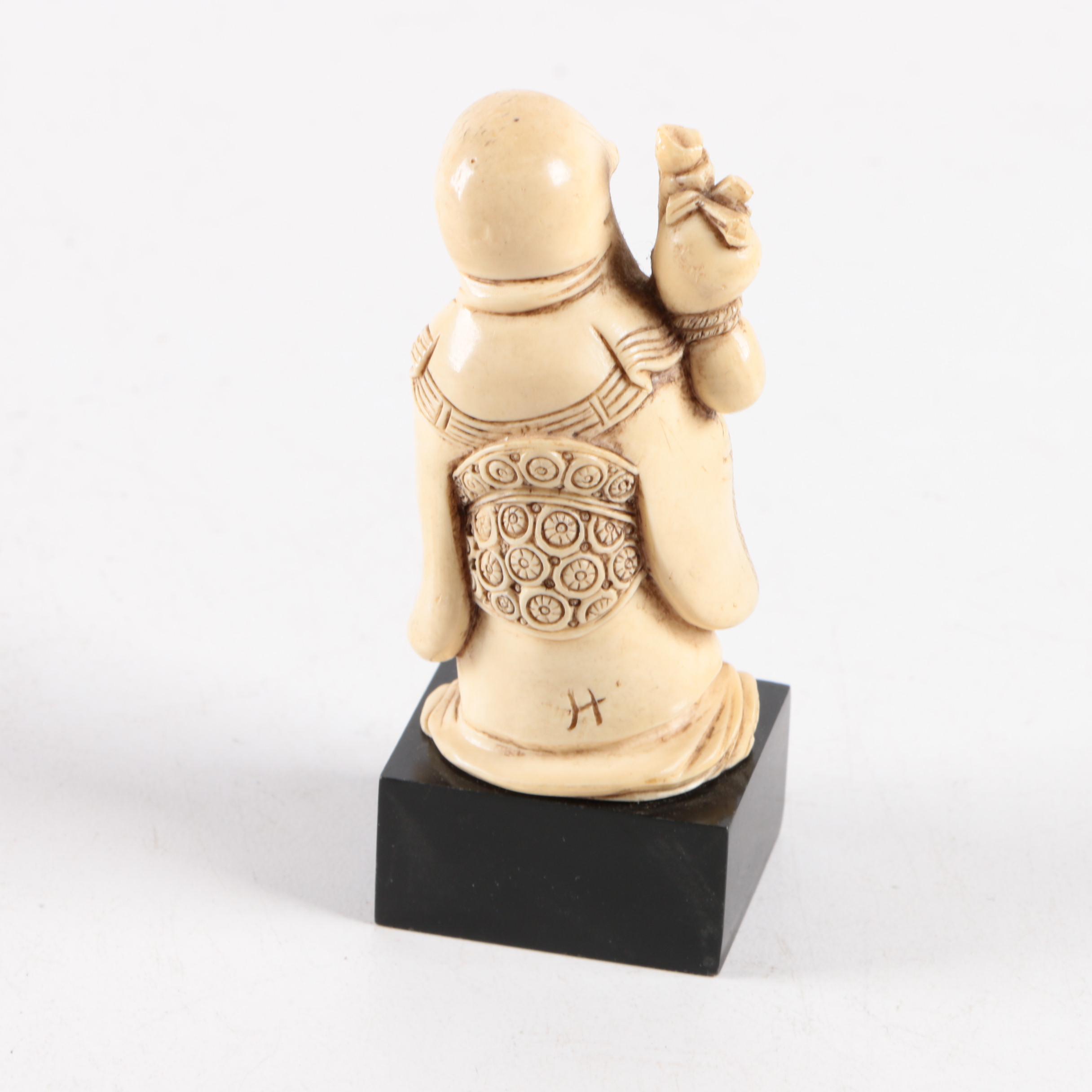 Asian Inspired Ornate Old Man Figurines