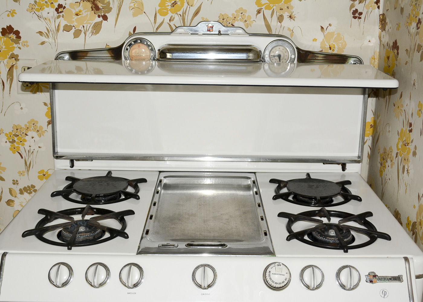Vintage O'keefe & Merritt Gas Stove