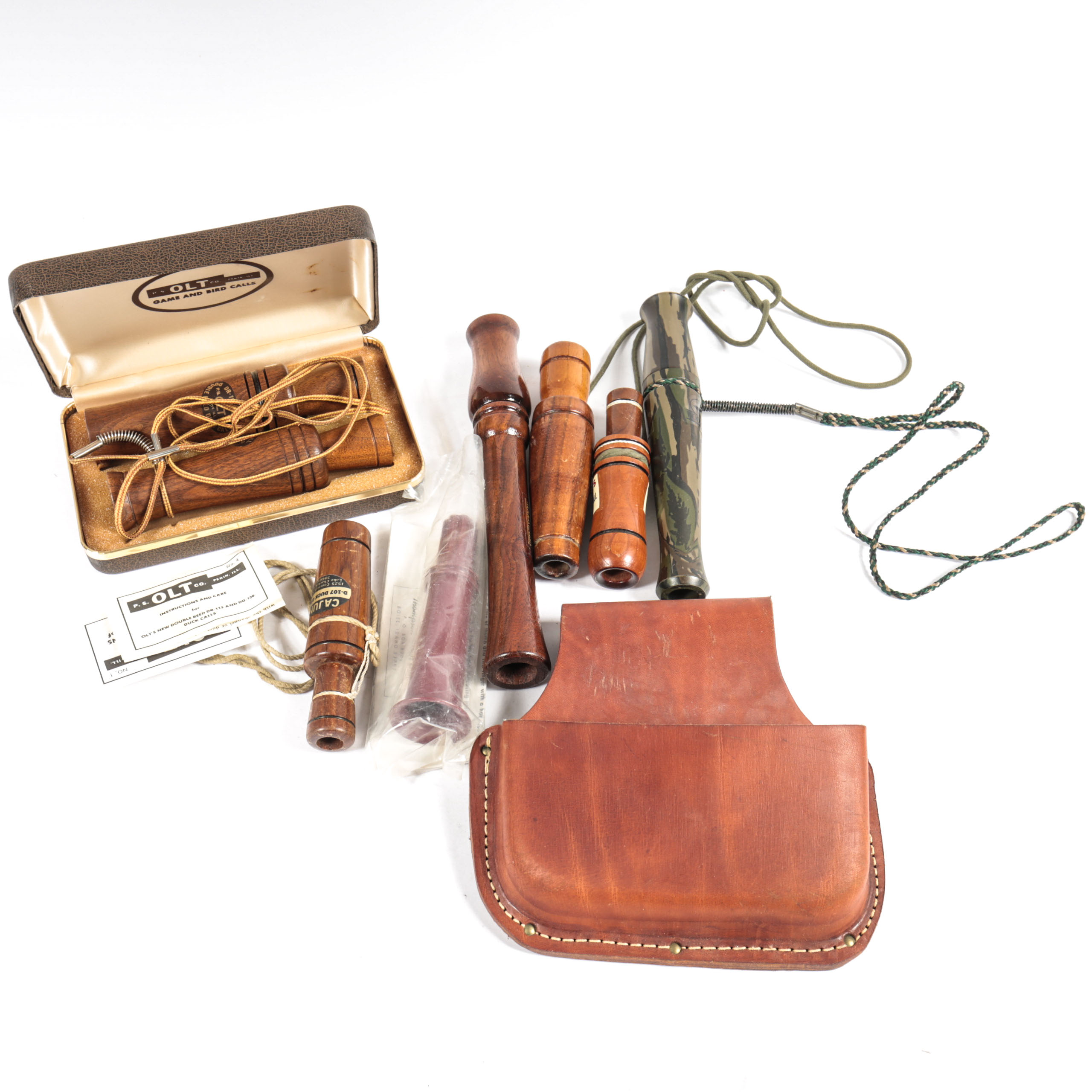 Collection of Vintage Duck Calls